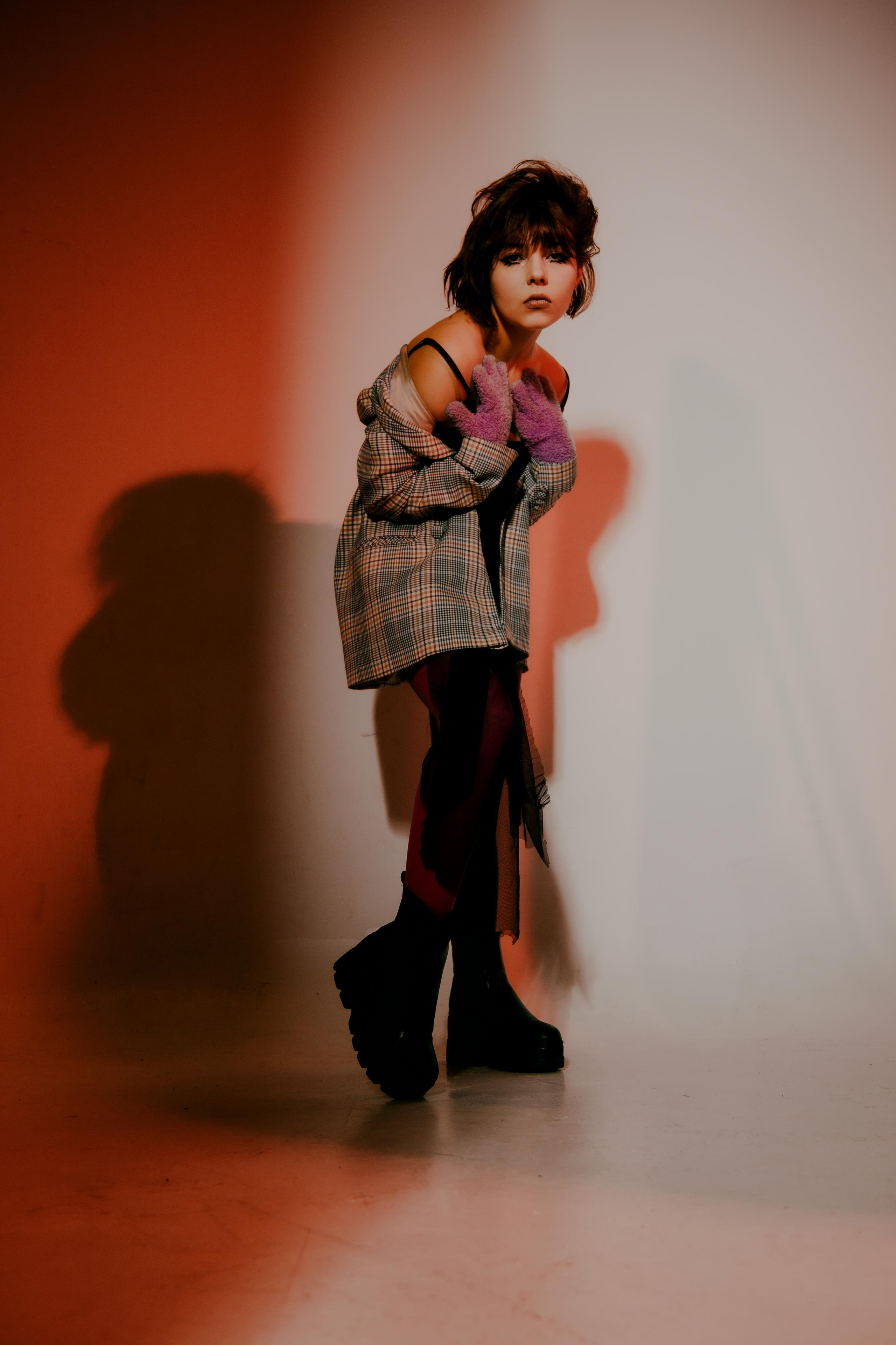 Студийный цветной свет: Вика. Креатор Ольга Яш