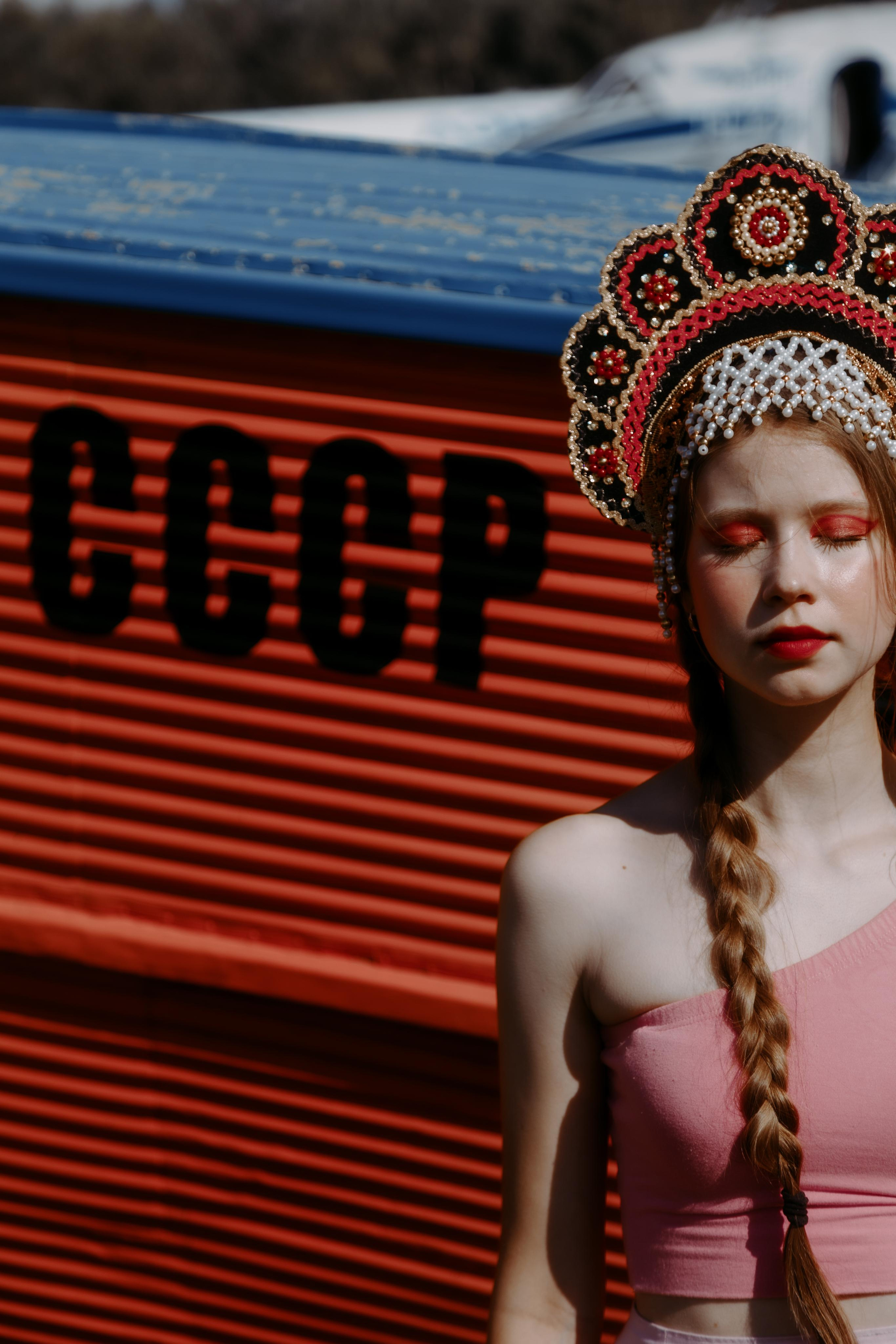 Кокошник в Ульяновске. Креатор Ольга Яш