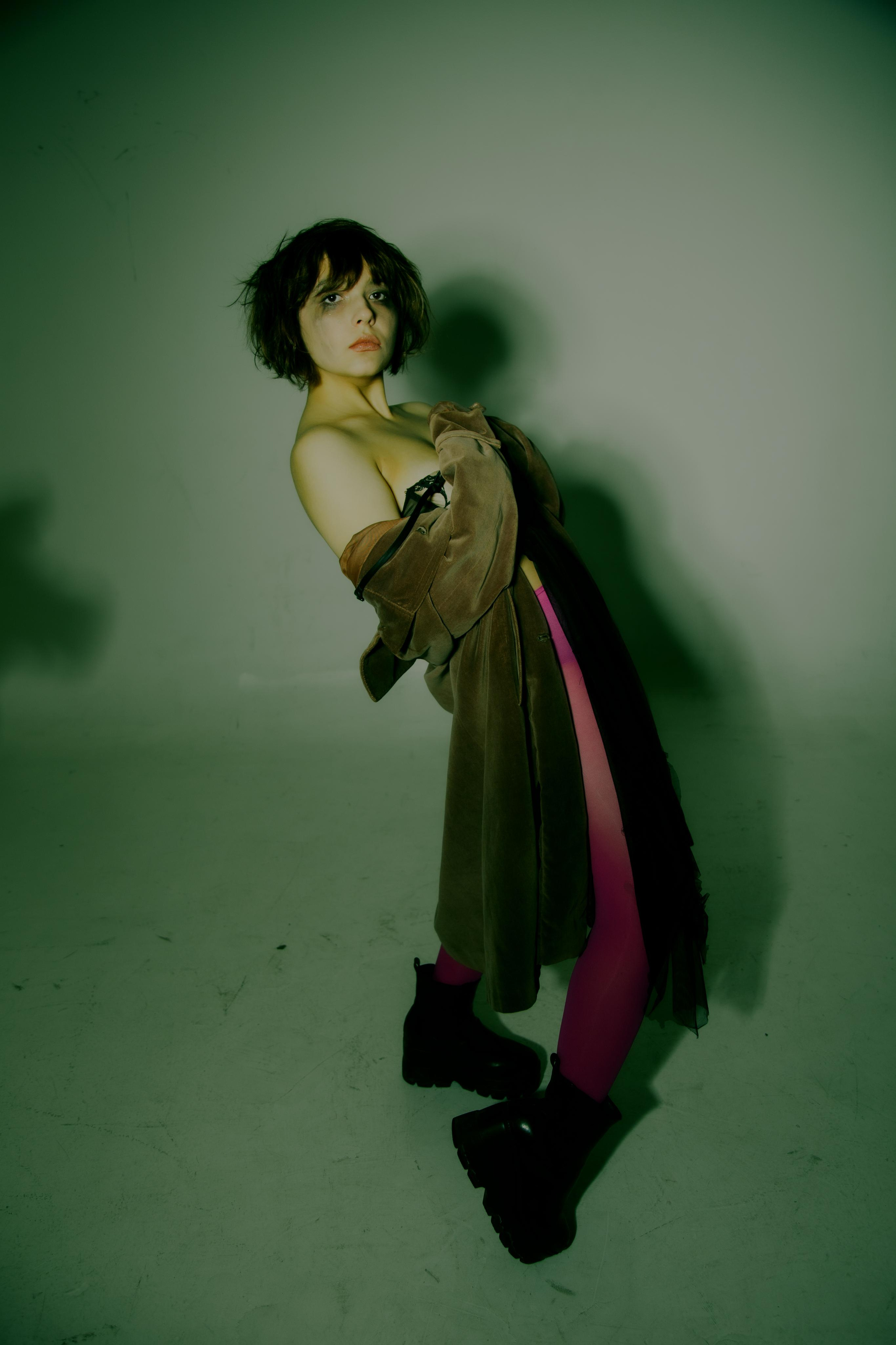 Студийный цветной свет: Вика. Креатор Ольга Яш