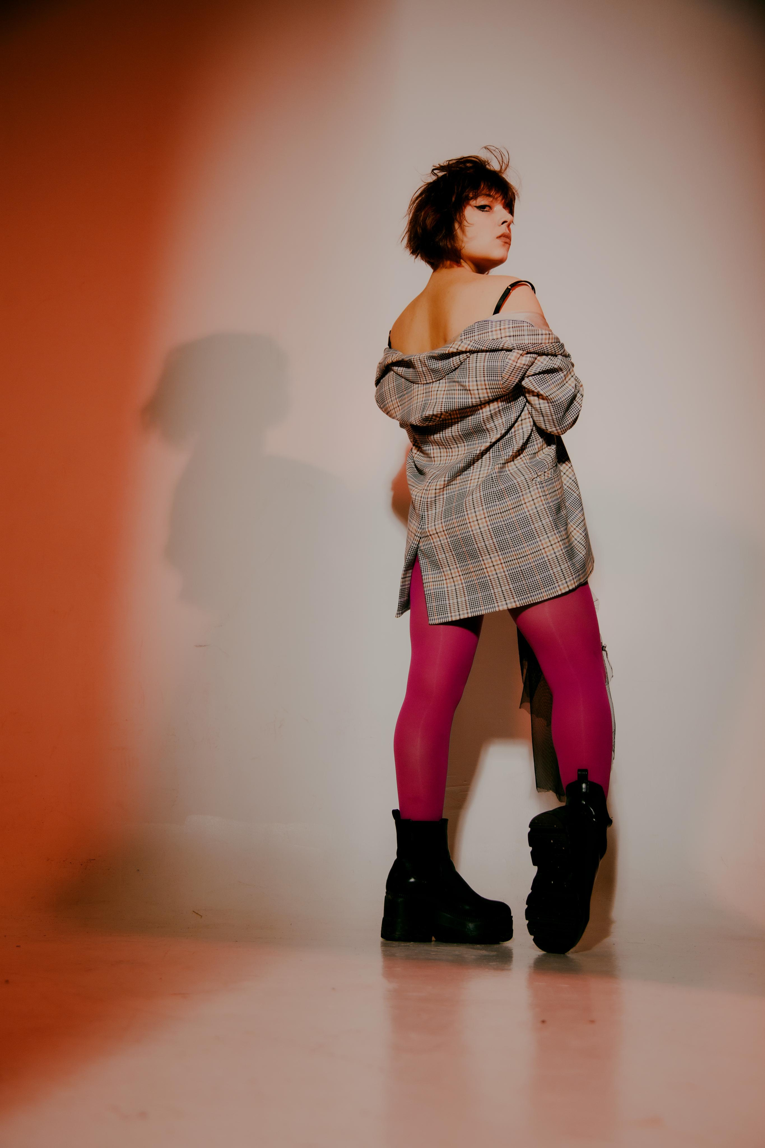 Студийный цветной свет: Вика. Креатор Ольга Яш