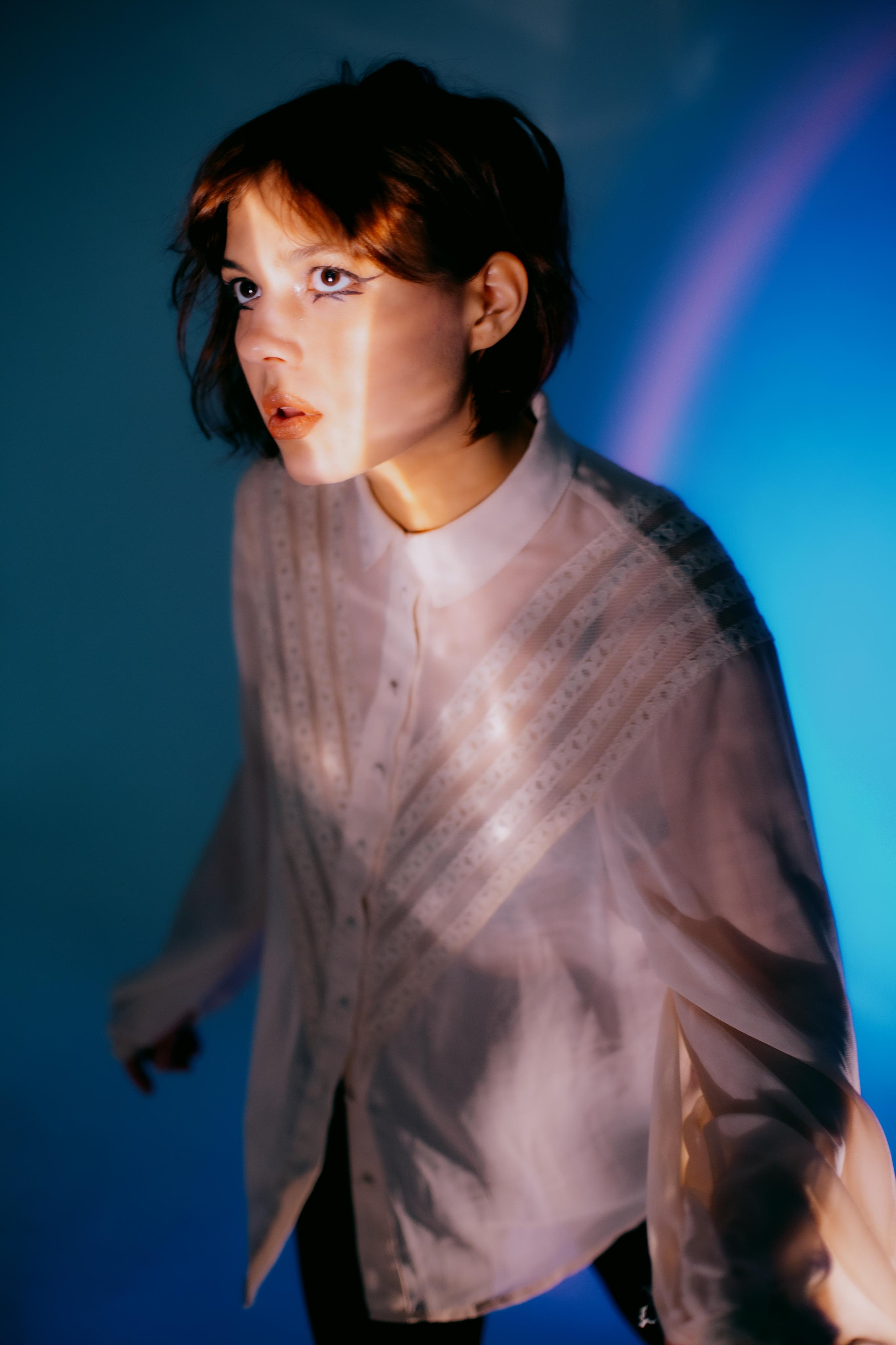 Студийный цветной свет: Вика. Креатор Ольга Яш