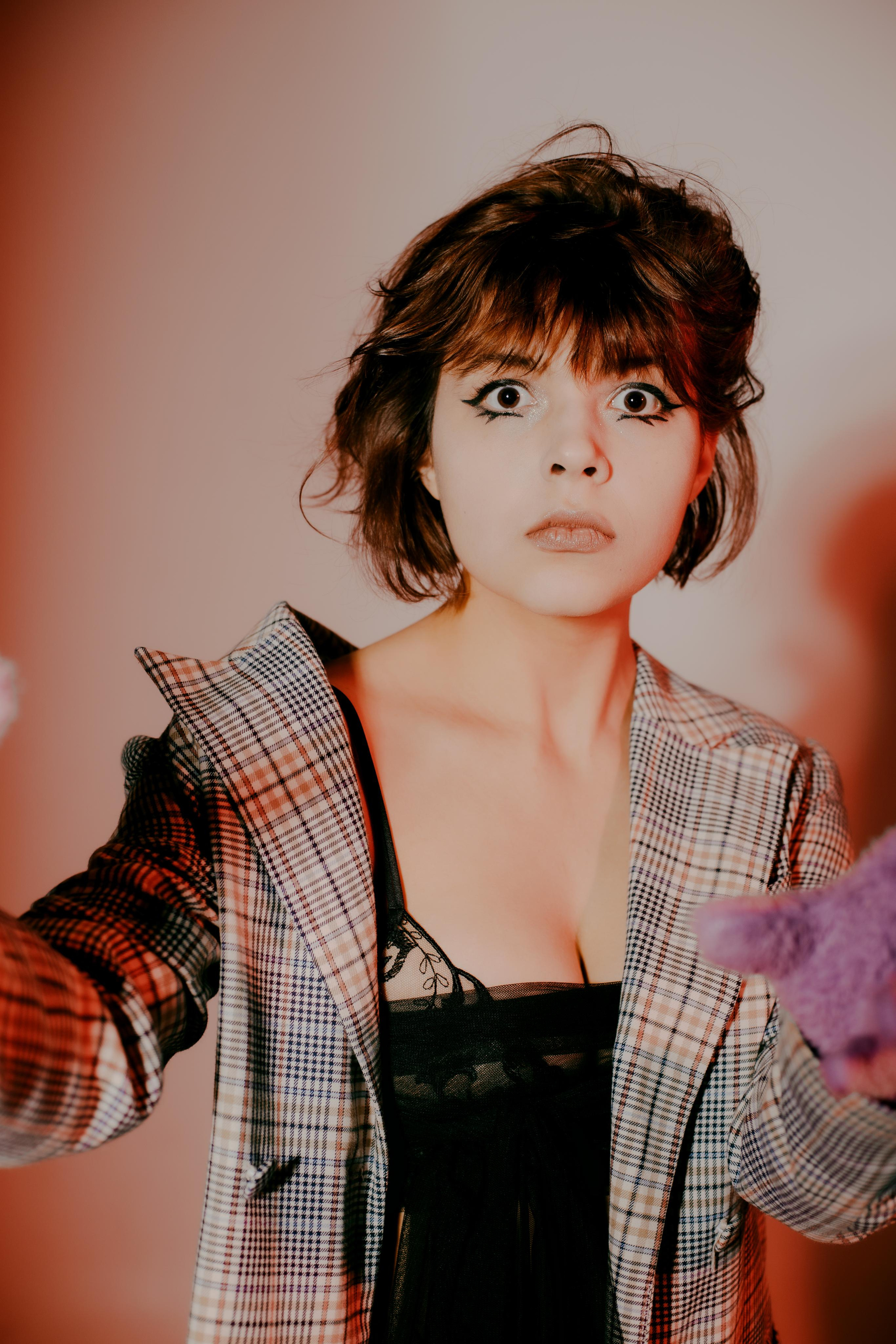 Студийный цветной свет: Вика. Креатор Ольга Яш