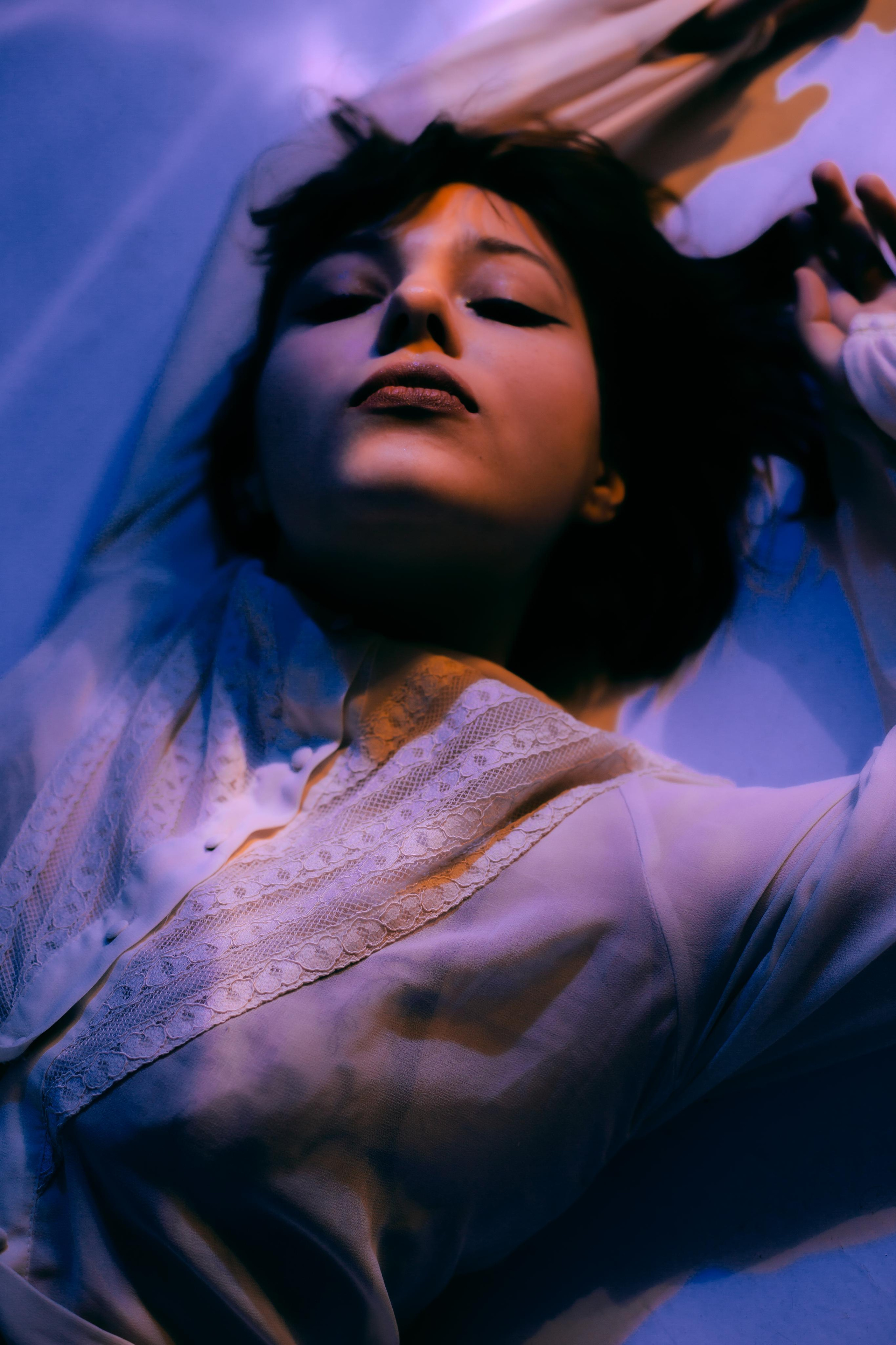 Студийный цветной свет: Вика. Креатор Ольга Яш