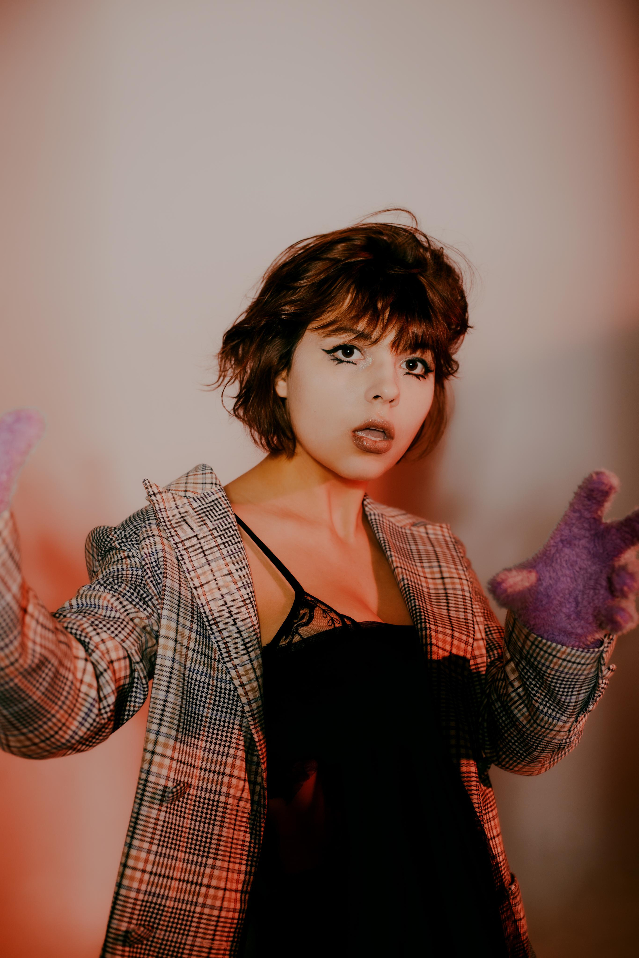 Студийный цветной свет: Вика. Креатор Ольга Яш