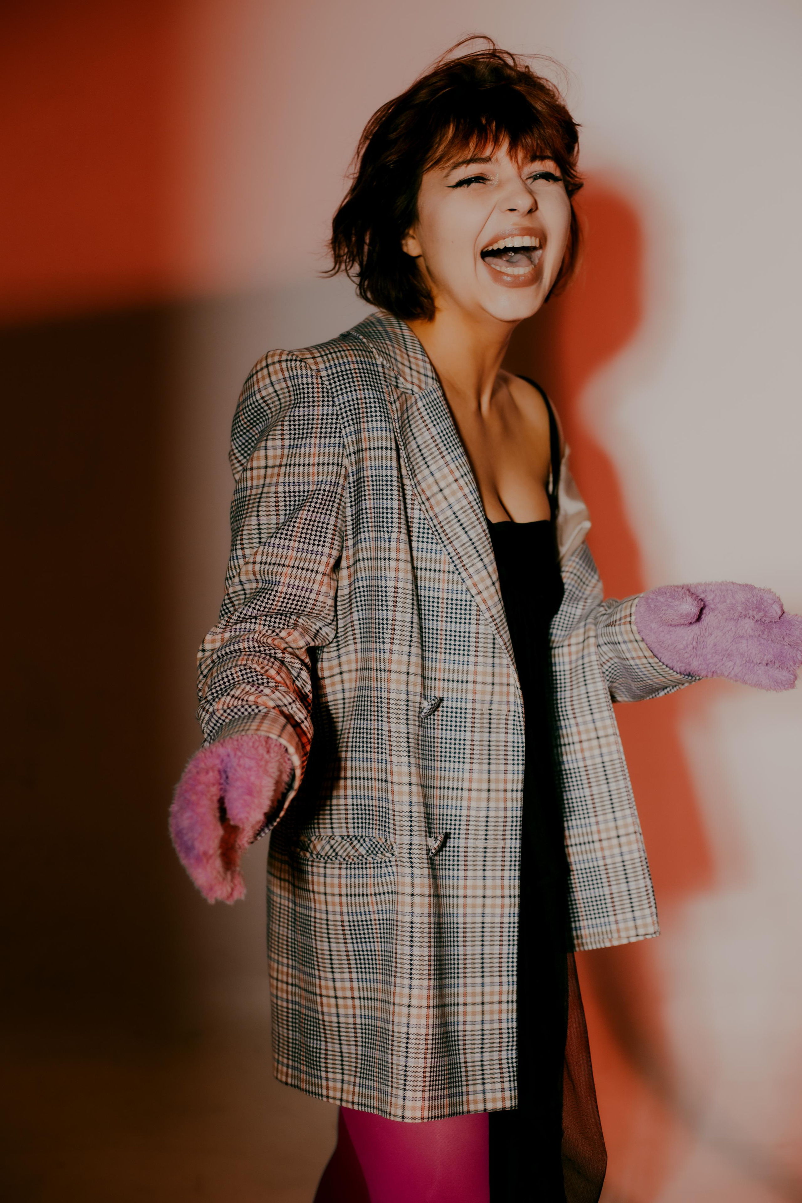 Студийный цветной свет: Вика. Креатор Ольга Яш