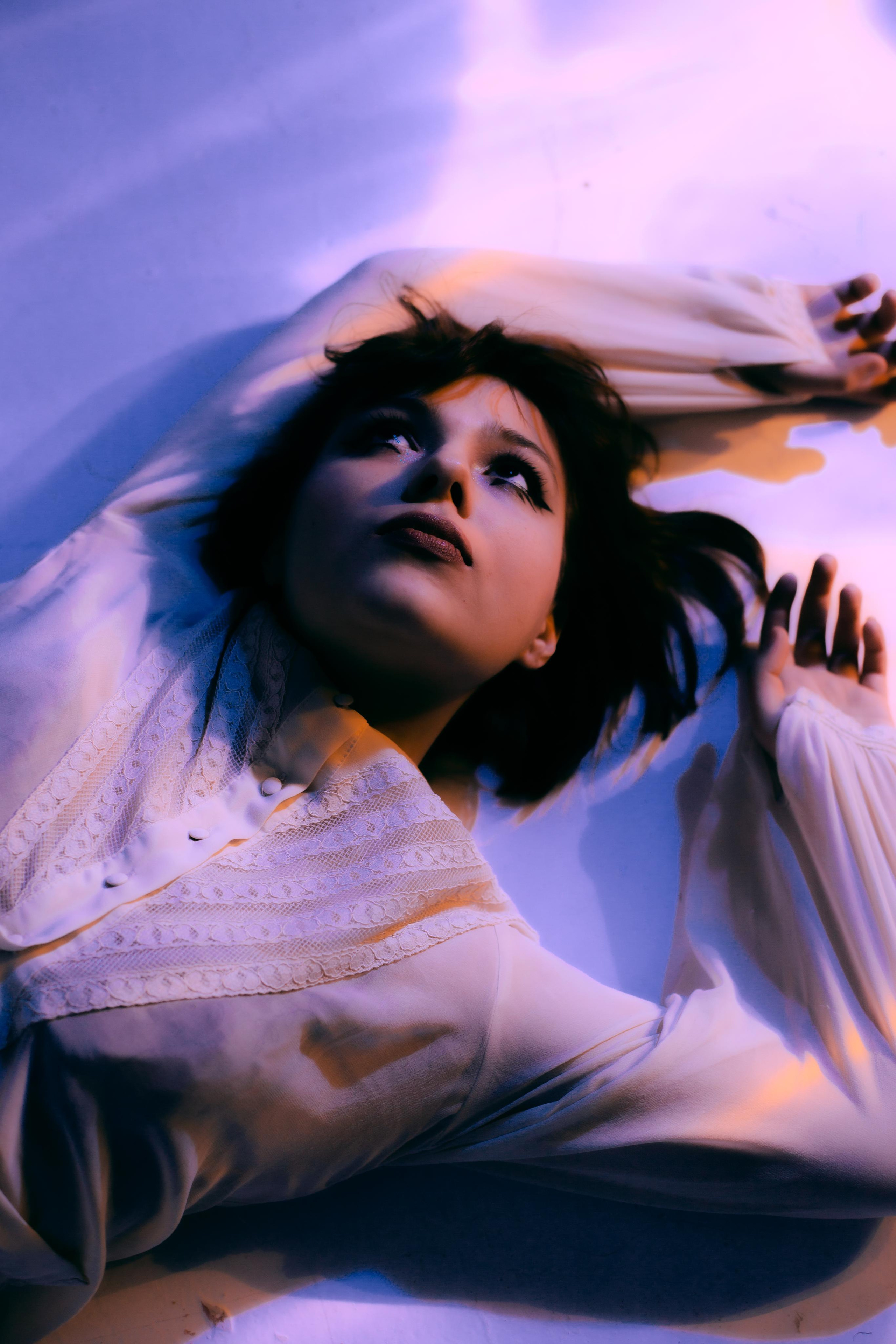 Студийный цветной свет: Вика. Креатор Ольга Яш