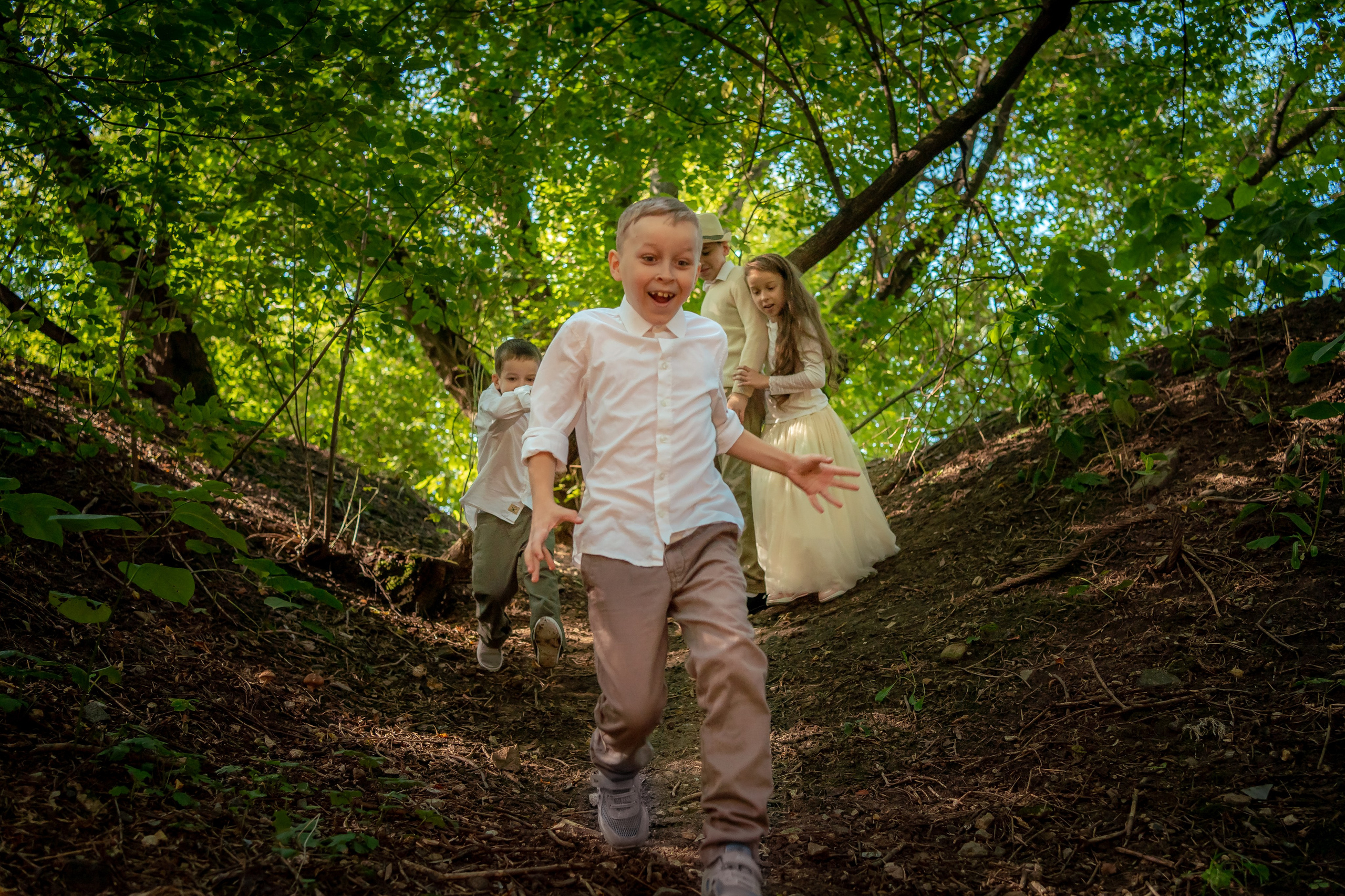 Екатерина с детьми. Семейный фотограф Варвара Сорока в городе Москве