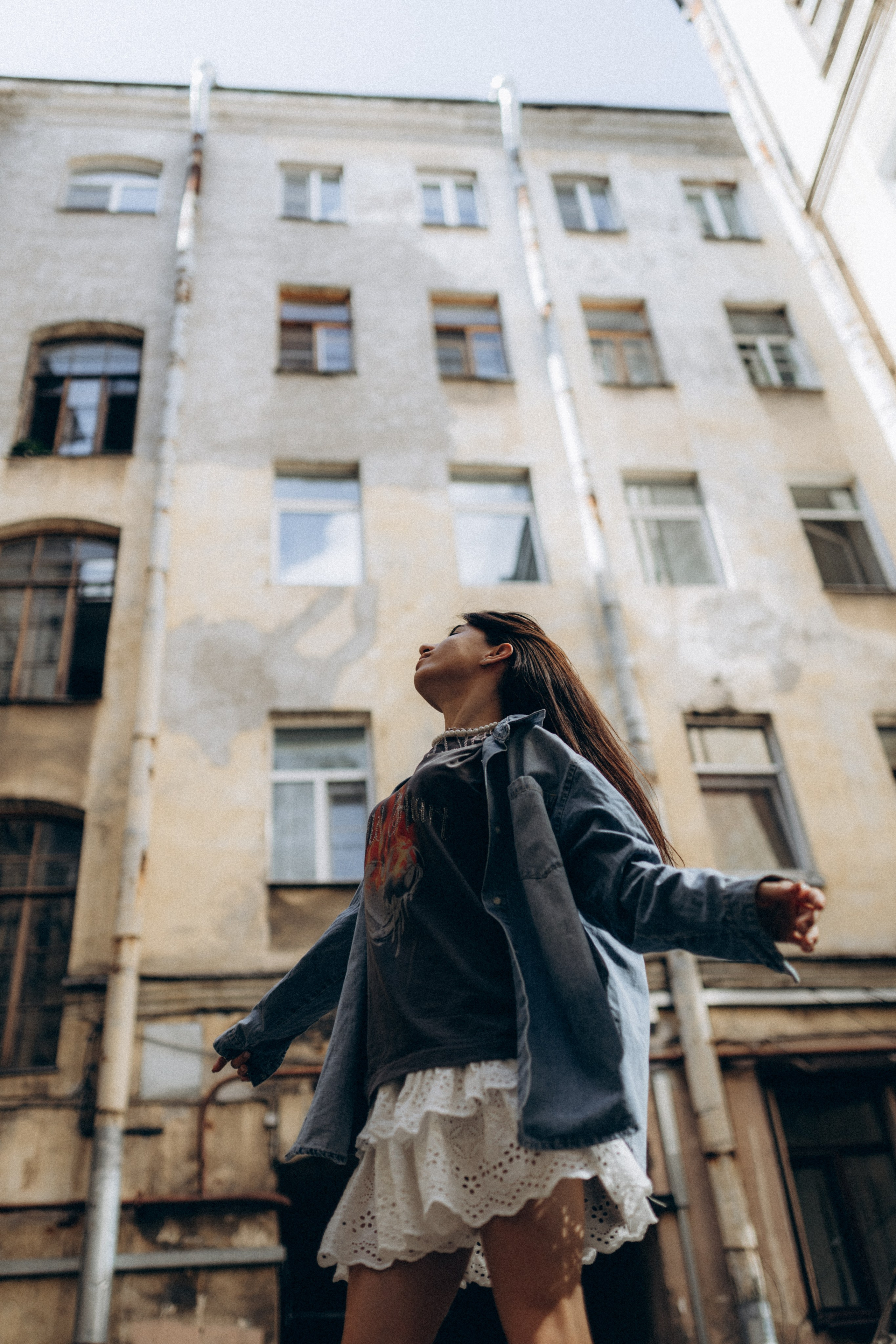 Алёна. Питерские дворики. Фотограф НОГИНСК, Москва, Анастасия Белая