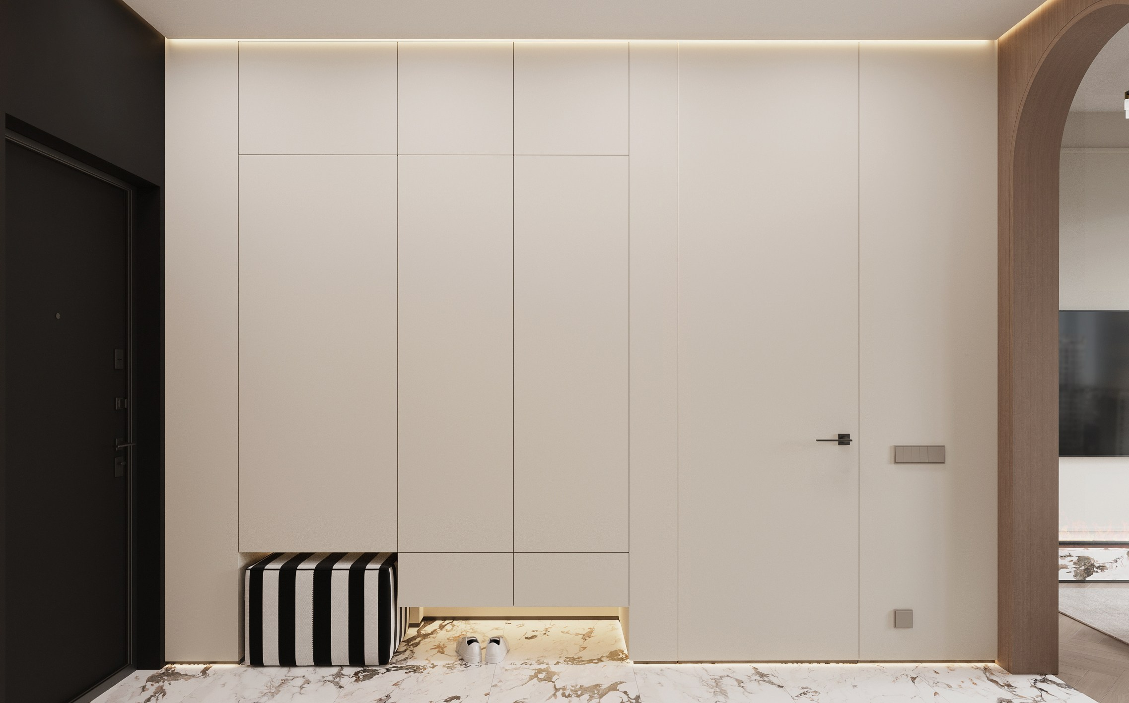 ЖК Sydney city Дизайн Мария Попова. 3D визуализатор интерьеров Ксения Жарко