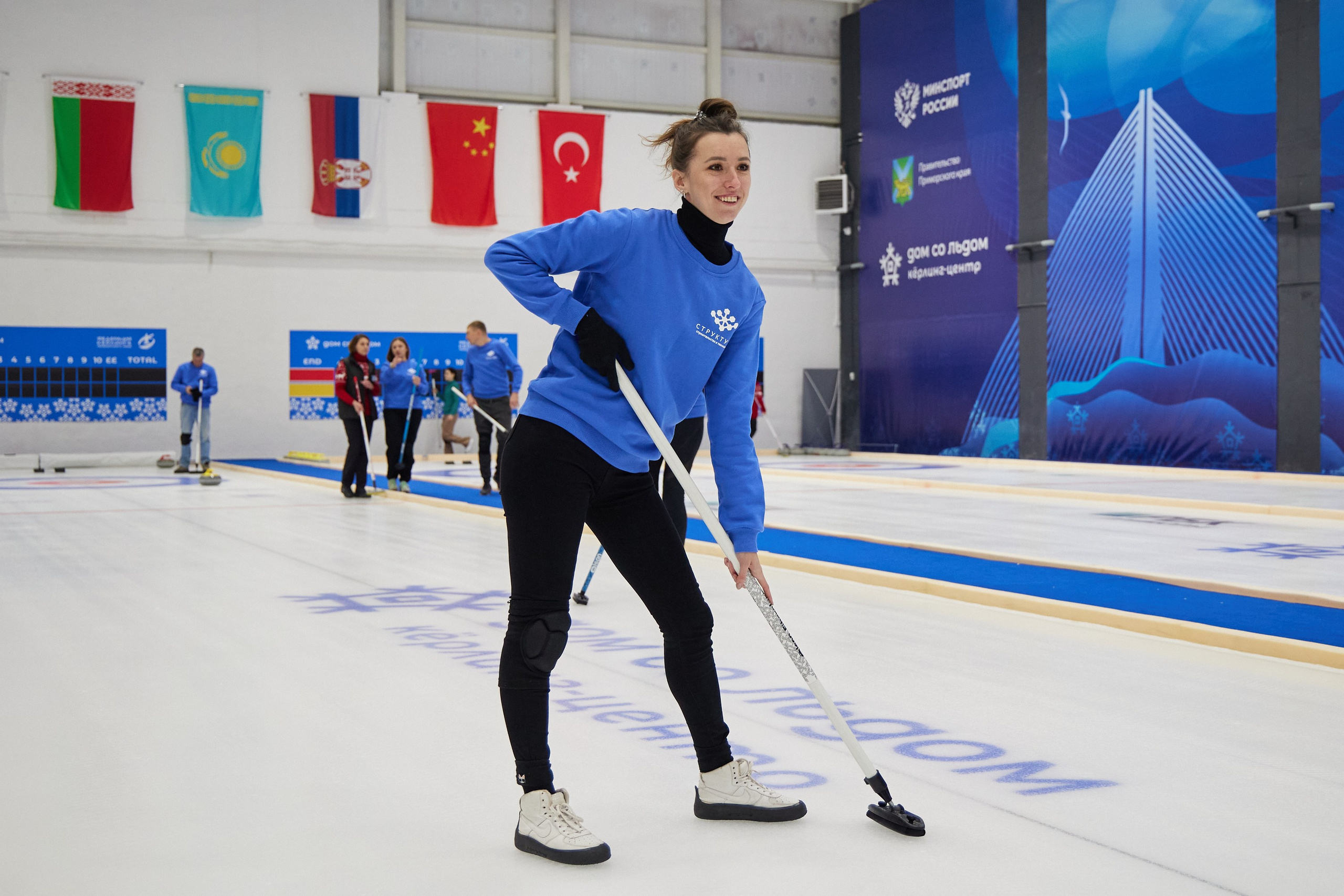 Дом со льдом (керлинг центр). Репортажный и студийный фотограф во Владивостоке Дударева Софья
