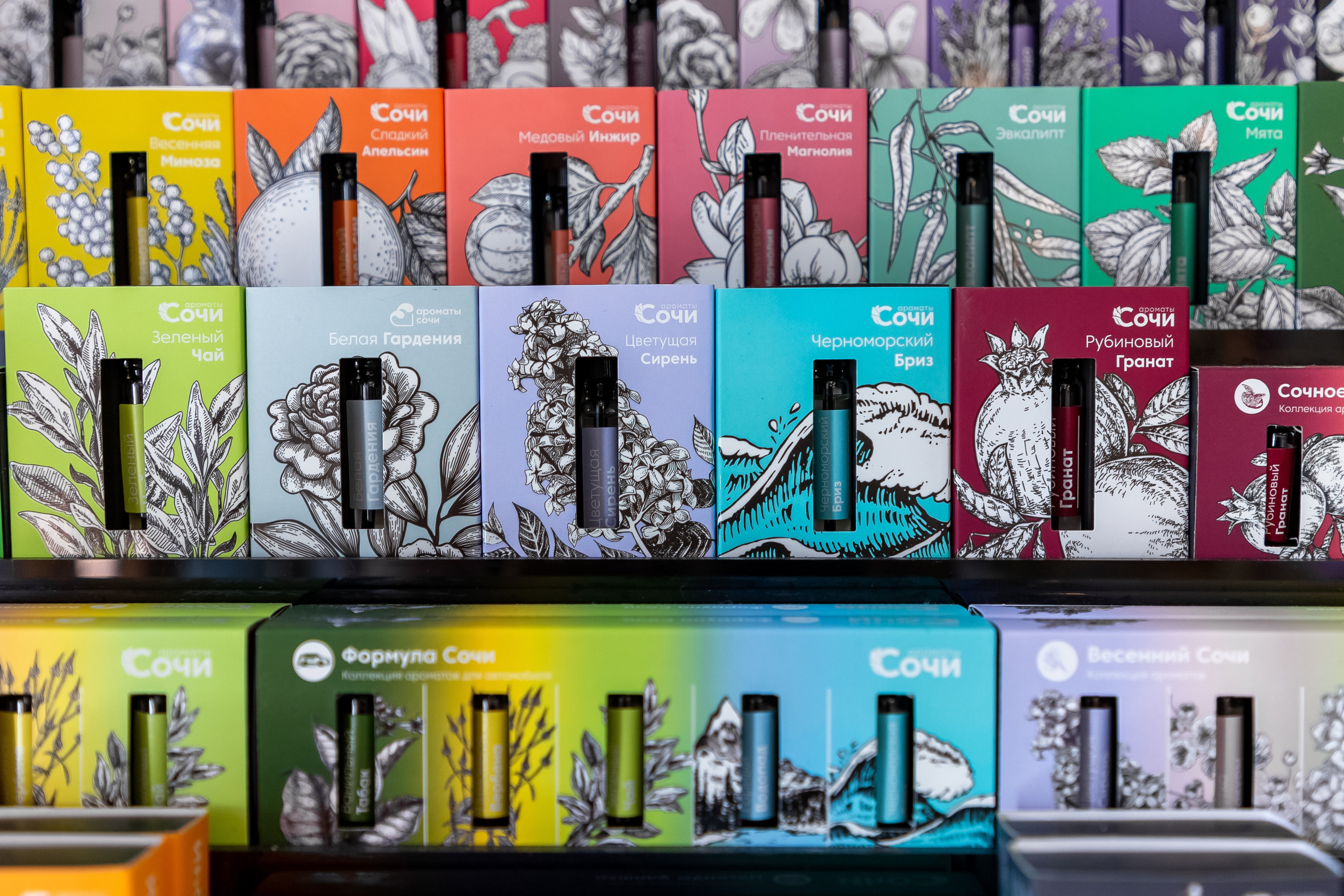 Магазины косметика и продукция. Отельный интерьерный фотограф Сочи