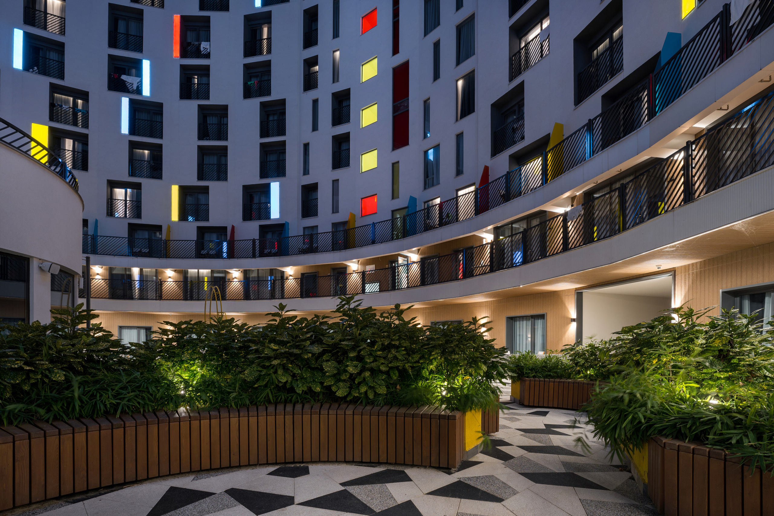 Фасадная фотосъёмка отелей Сочи. Отельный интерьерный фотограф Сочи