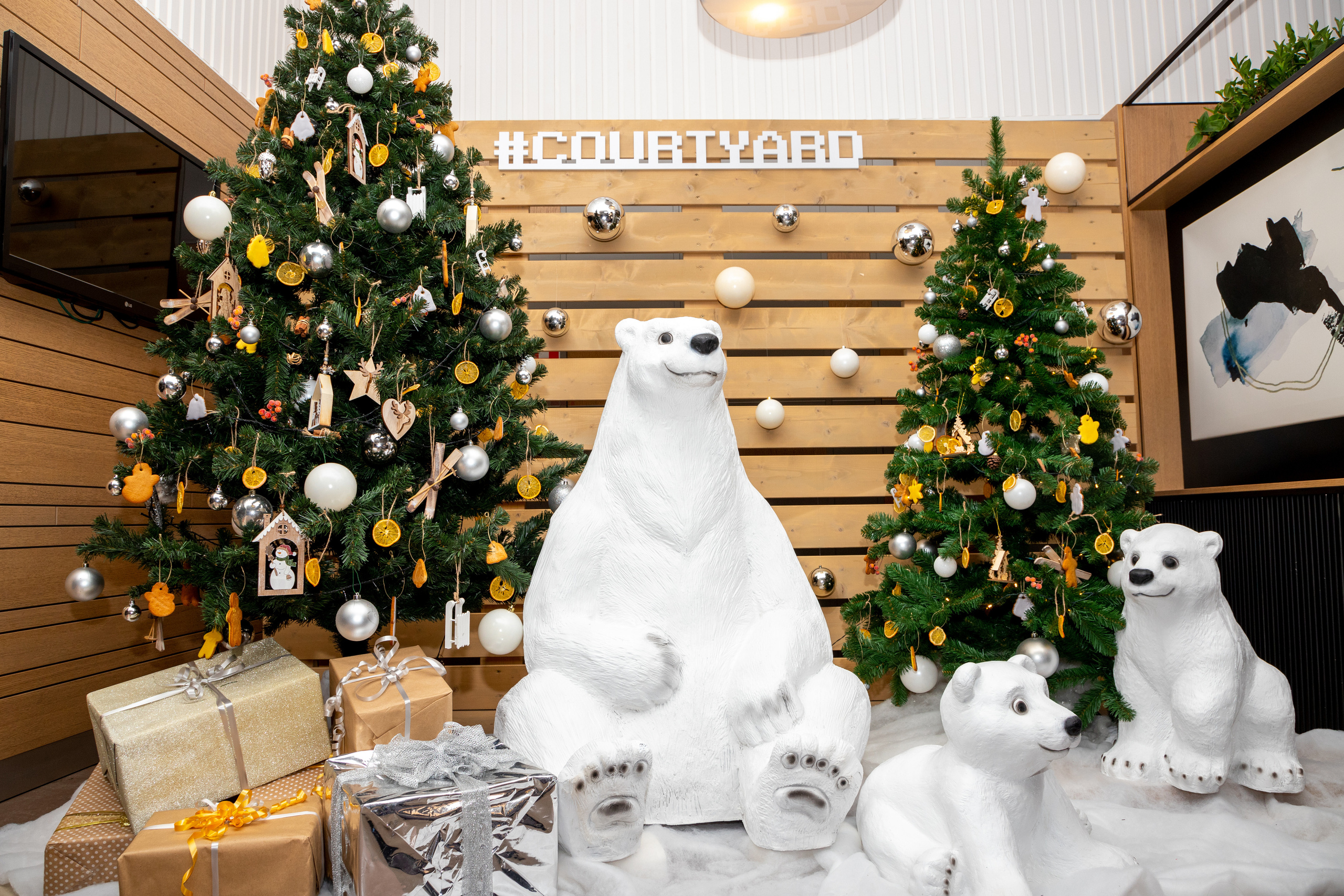 New Year декор. Отельный интерьерный фотограф Сочи