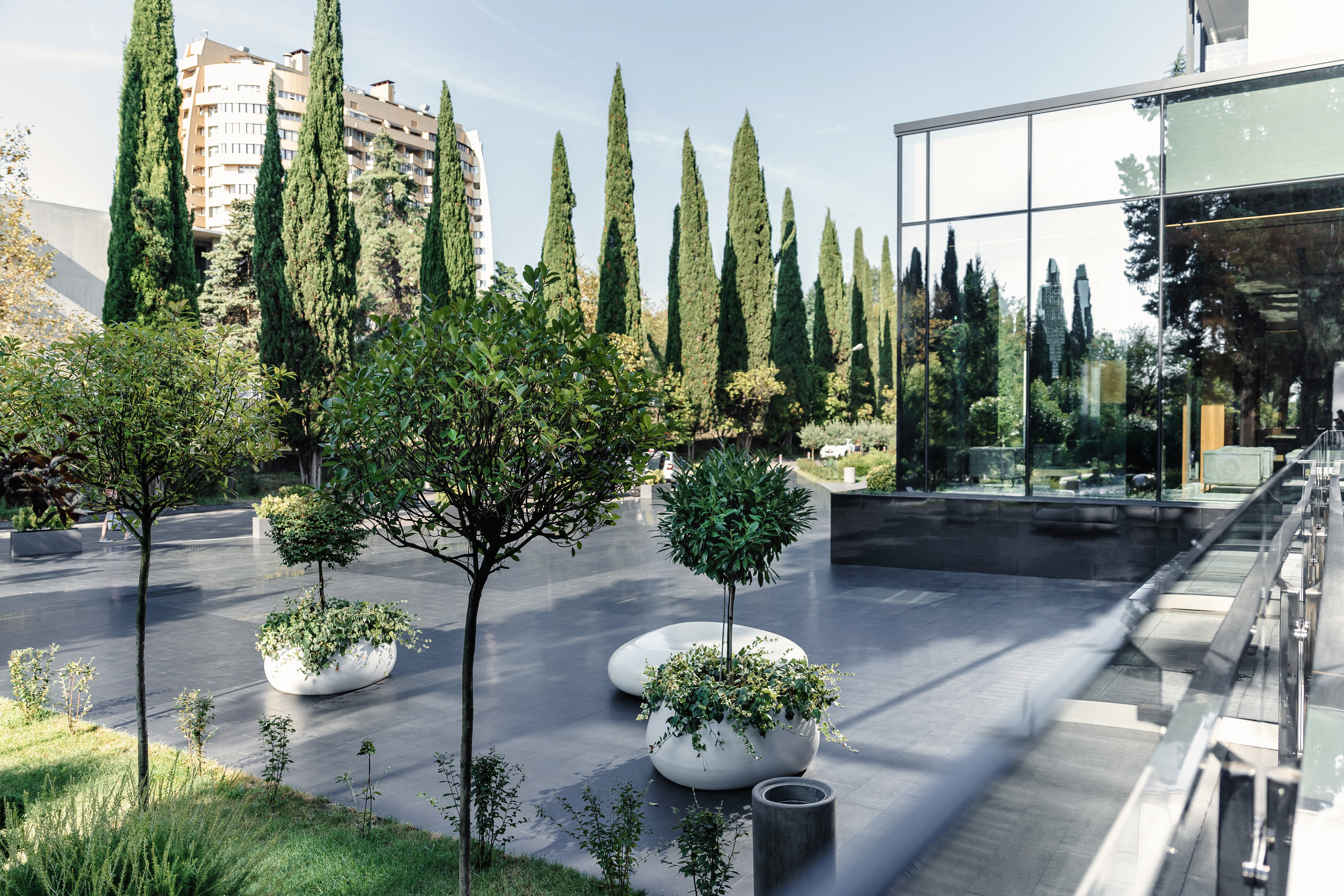 Фасадная фотосъёмка отелей Сочи. Отельный интерьерный фотограф Сочи