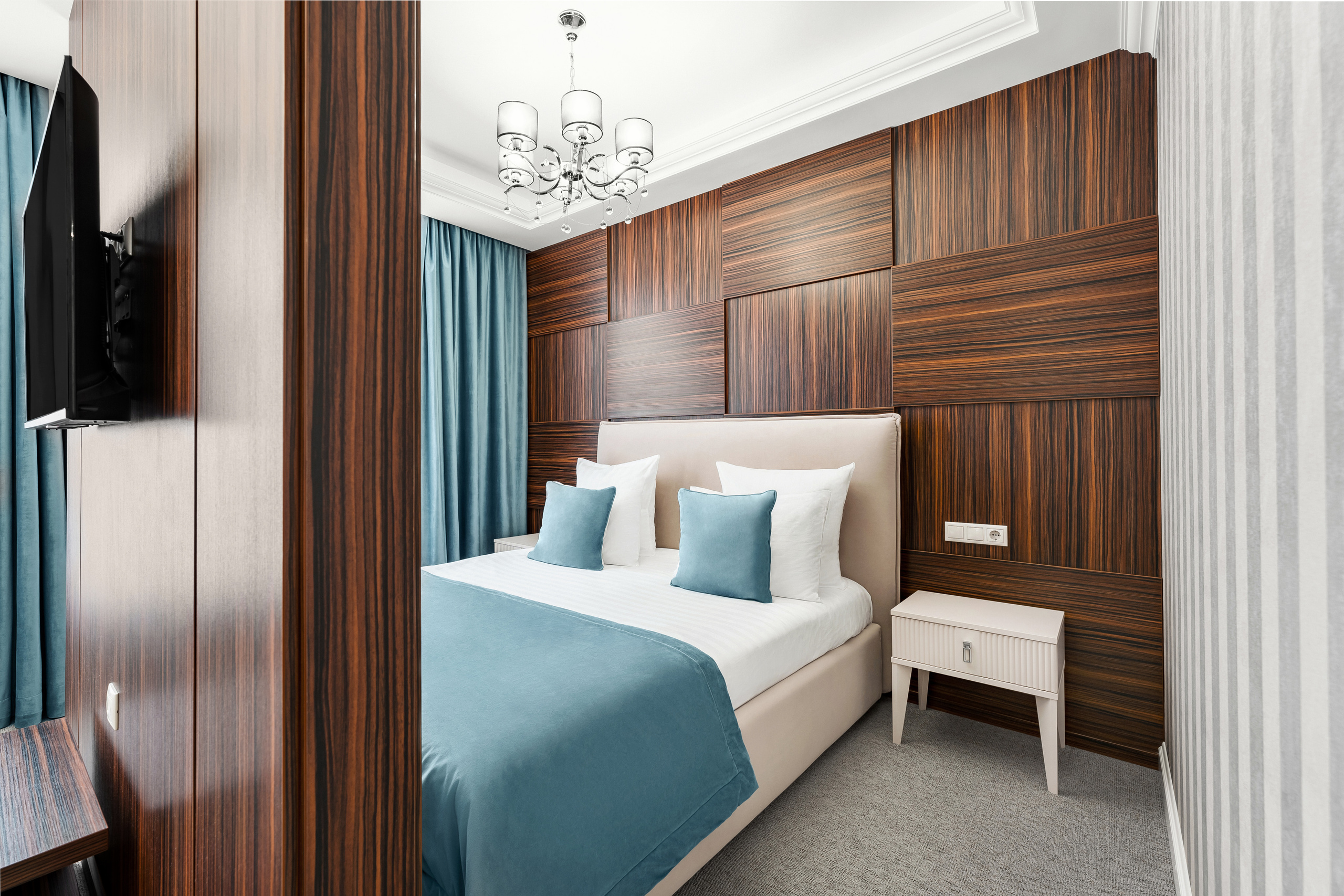 До/после. Отельный интерьерный фотограф Сочи