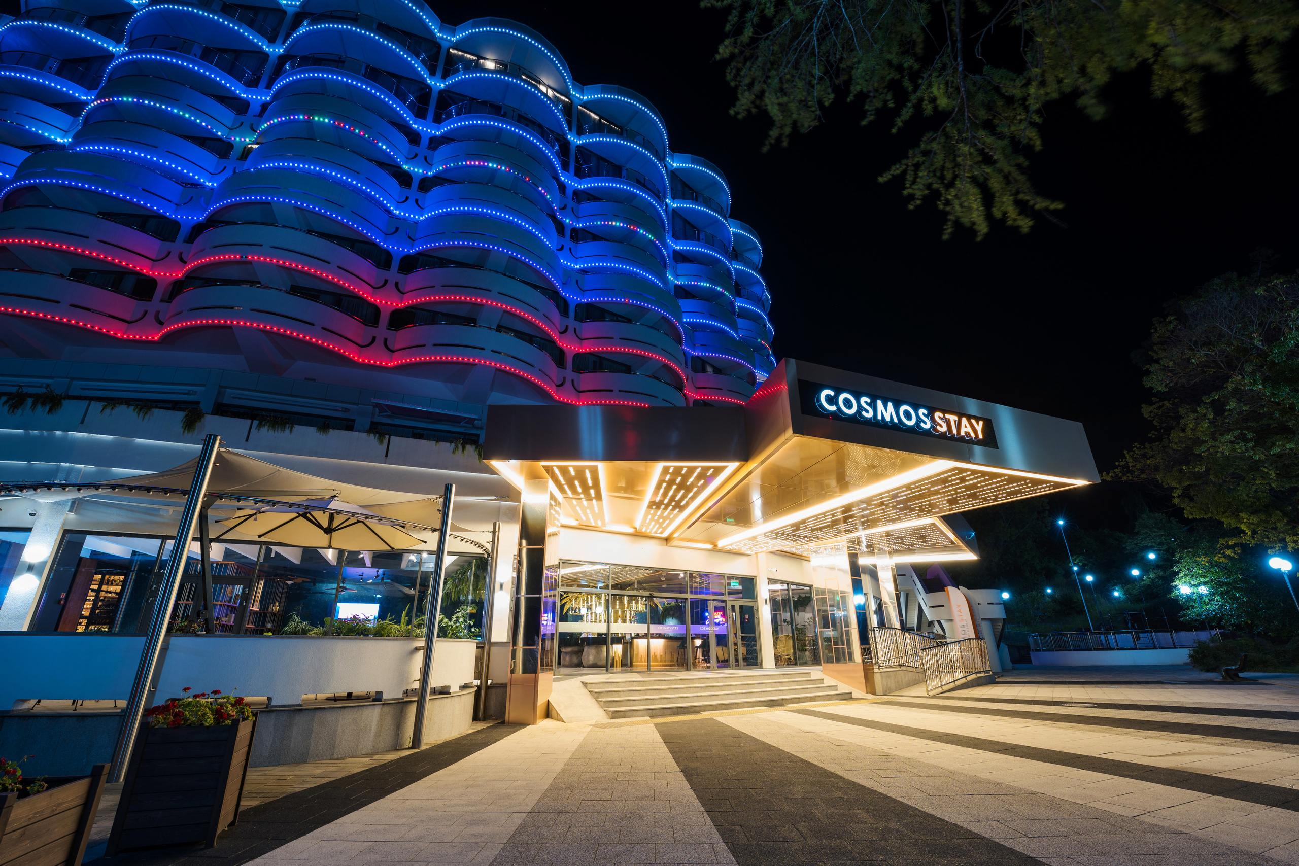 Фасадная фотосъёмка отелей Сочи. Отельный интерьерный фотограф Сочи