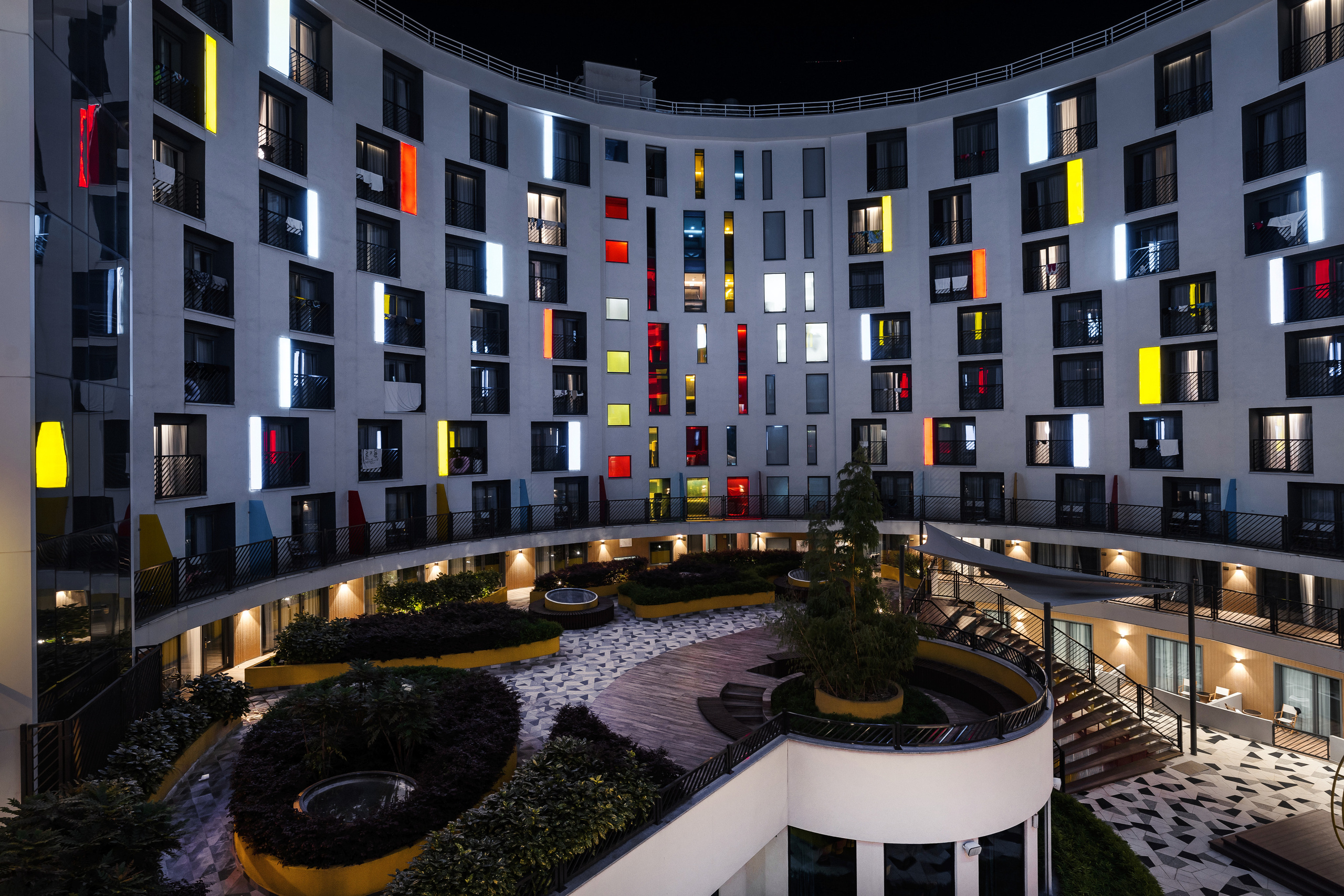 Фасадная фотосъёмка отелей Сочи. Отельный интерьерный фотограф Сочи