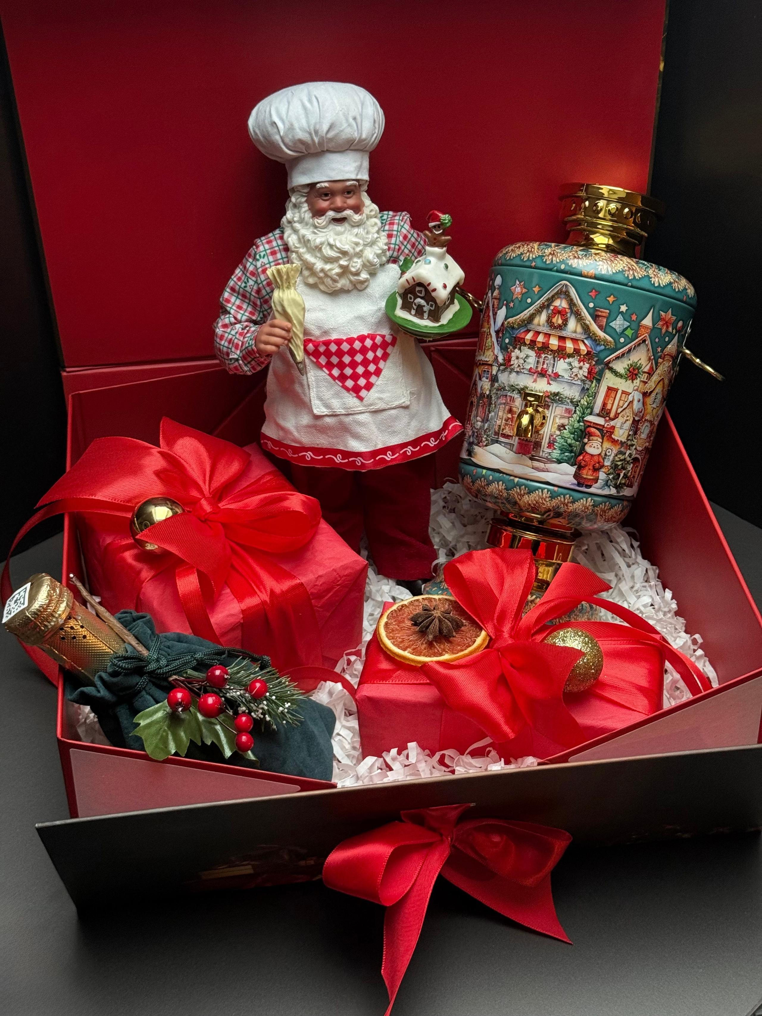 «Санта — пекарь». Студия подарочных наборов «Владия»