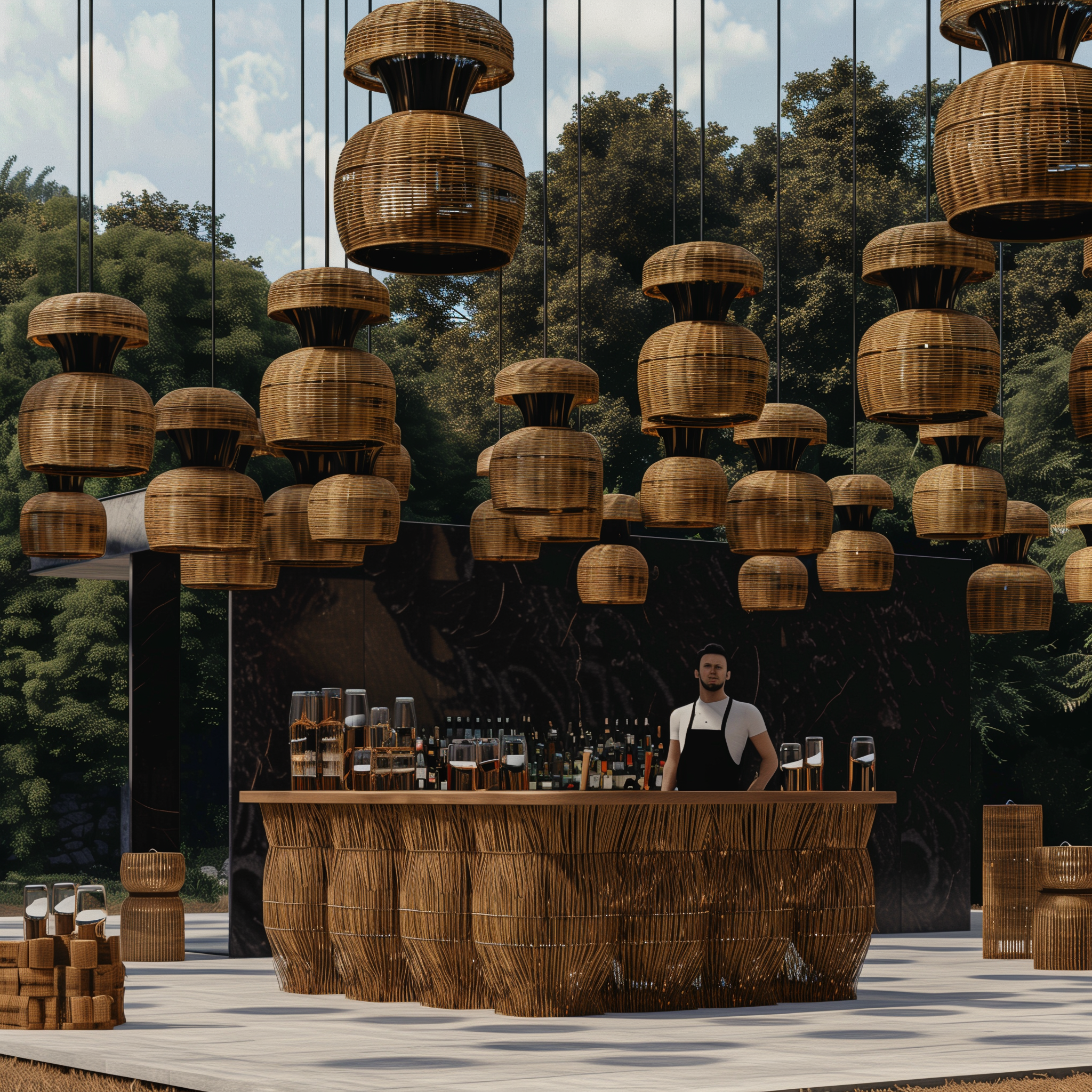 Концепция декора мужского дня рождения для LAZAR DECOR. Главная