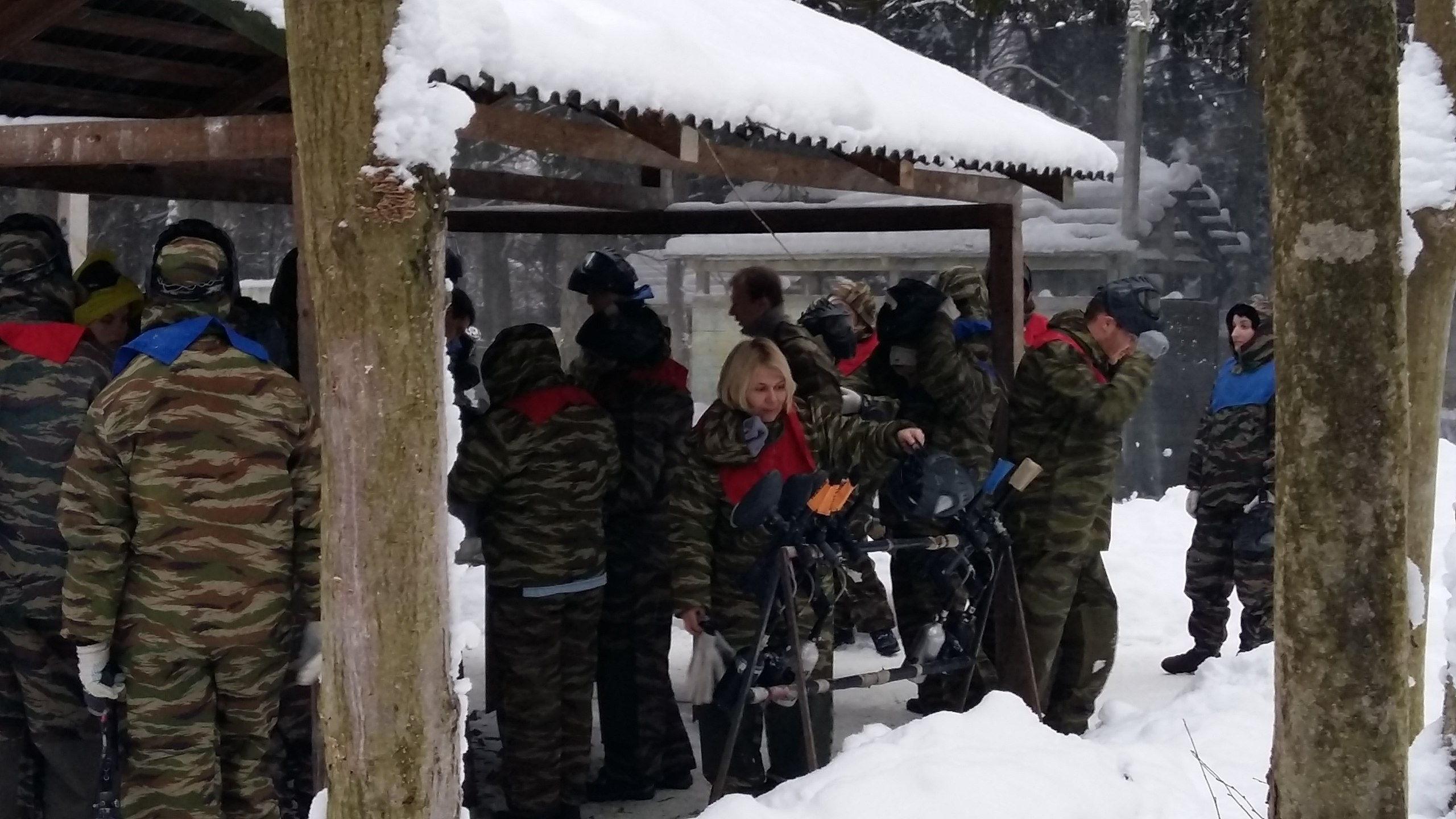 Пейтбольная битва | 17.12.2016. Галерея Фантим