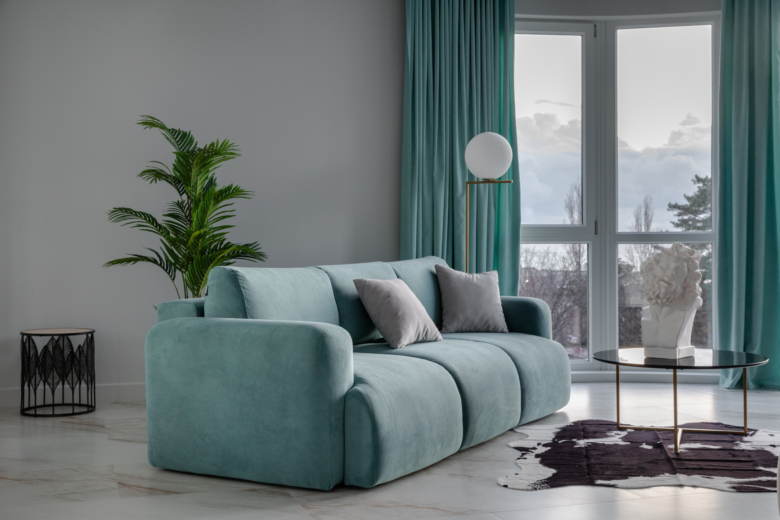 Интерьерная фотосъемка трёхкомнатной квартиры в ЖК «Голубые Дали». Интерьерный фотограф Москва