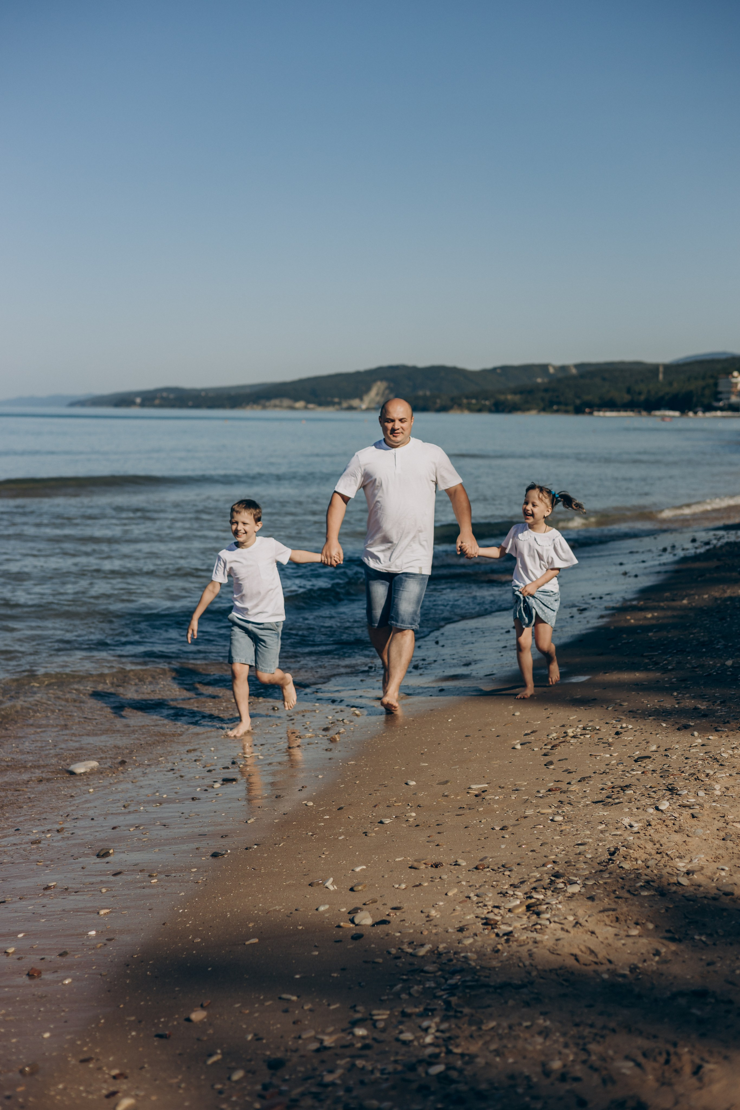 Сергей, Мария, Марк, Кира и Герман