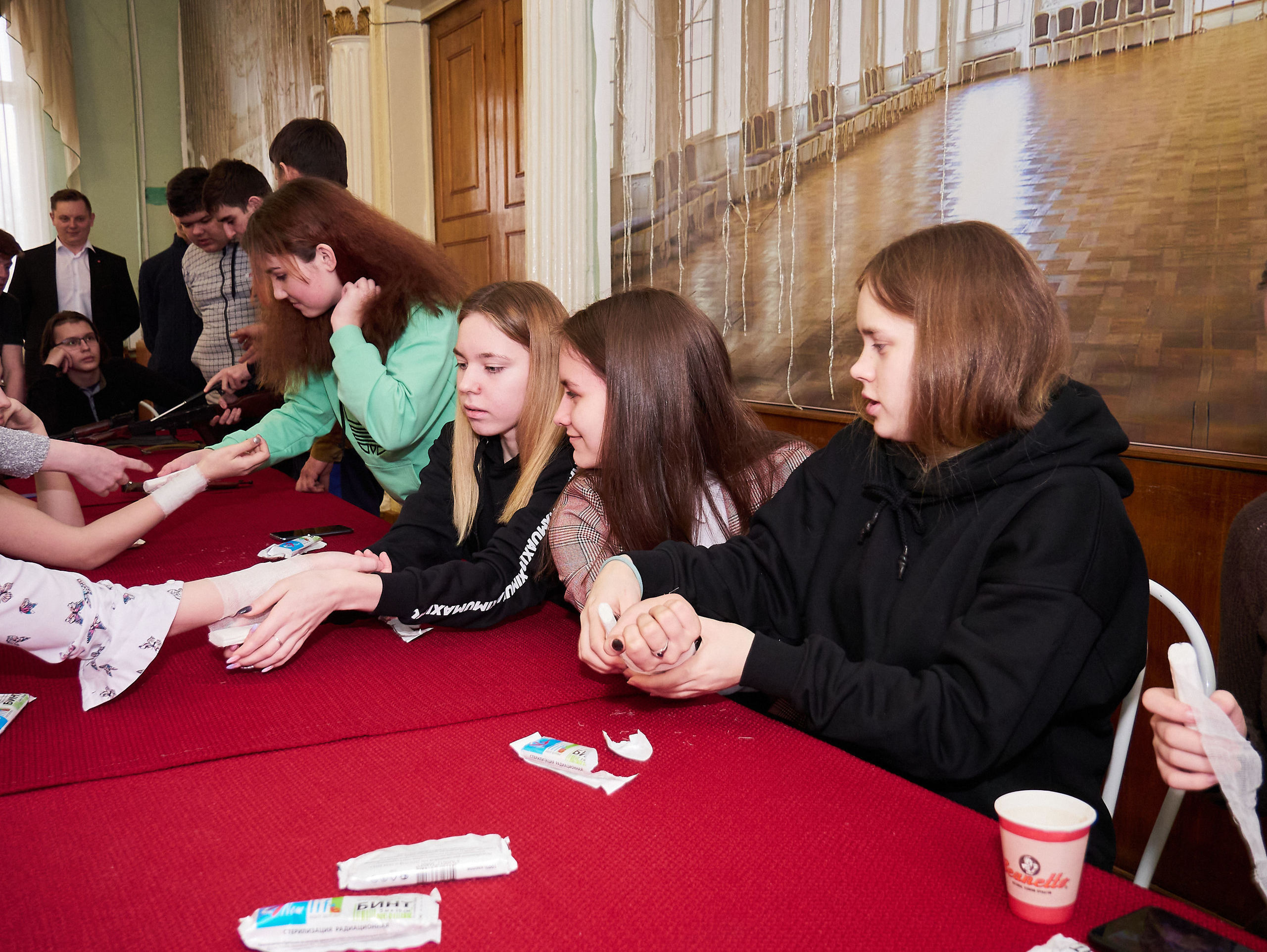 Военно-патриотическая игра «Памяти предков, будьте достойны» 27 февраля 2020 год. Дворец Культуры г. Заволжья