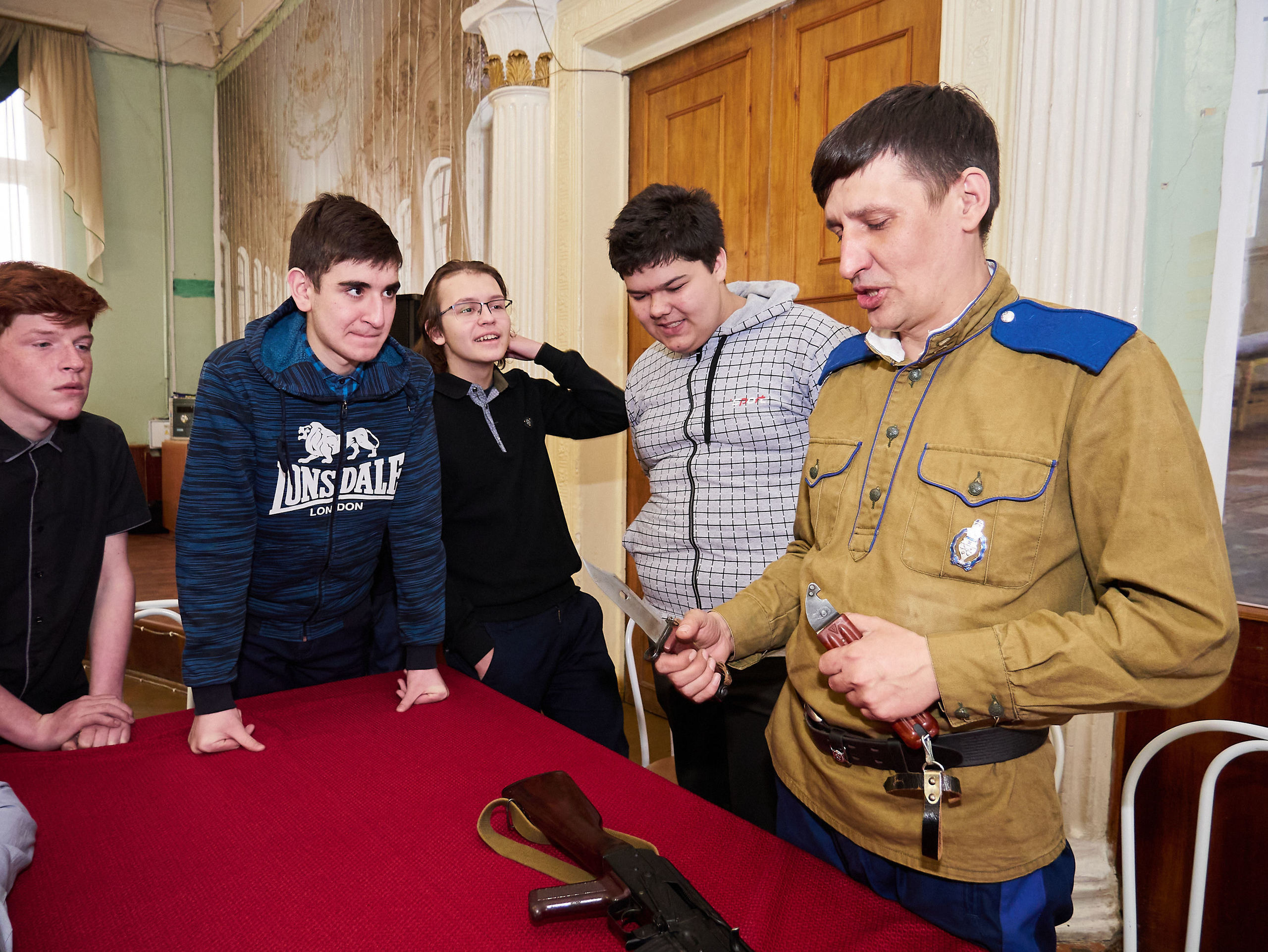 Военно-патриотическая игра «Памяти предков, будьте достойны» 27 февраля 2020 год. Дворец Культуры г. Заволжья