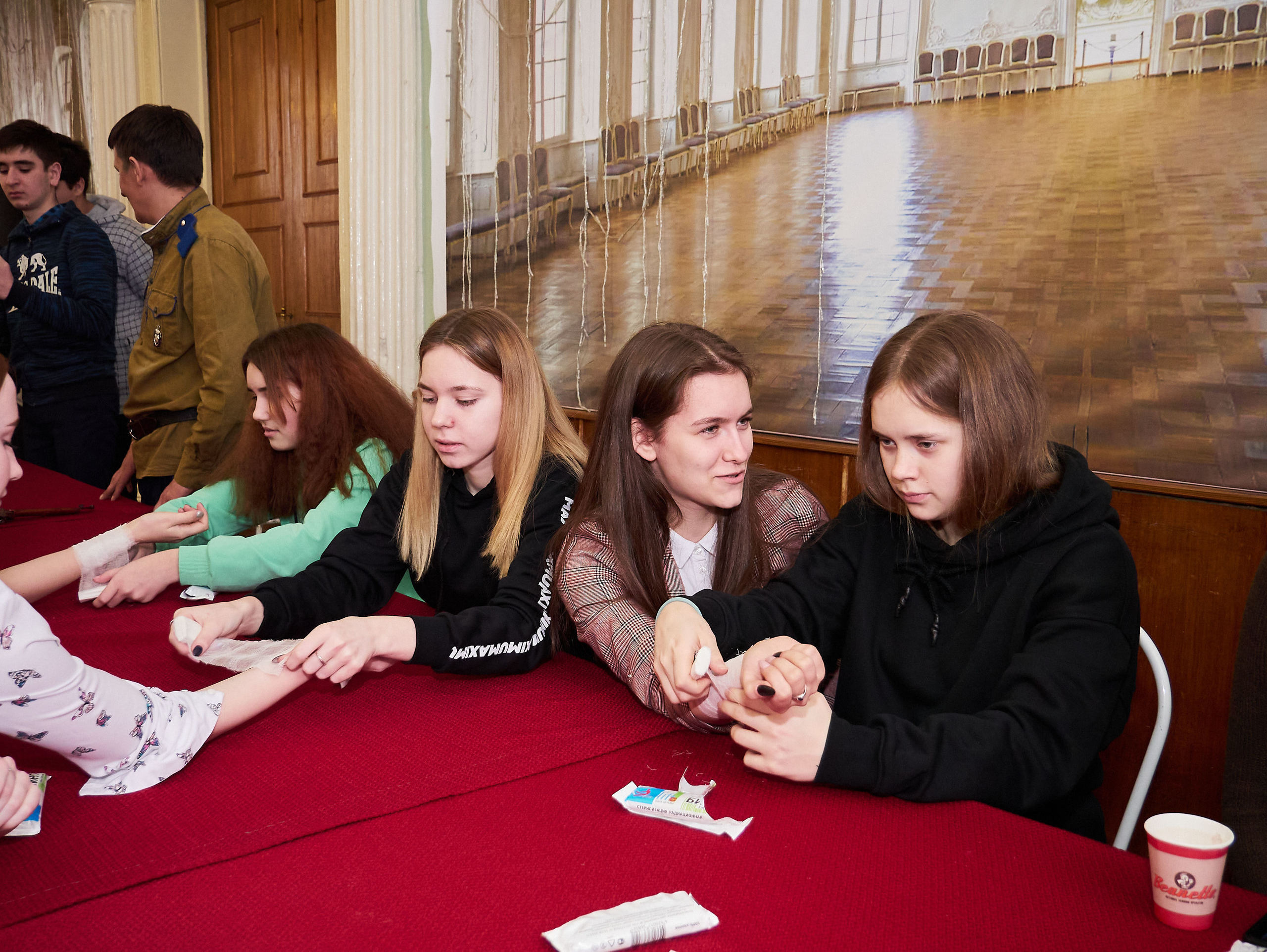 Военно-патриотическая игра «Памяти предков, будьте достойны» 27 февраля 2020 год. Дворец Культуры г. Заволжья