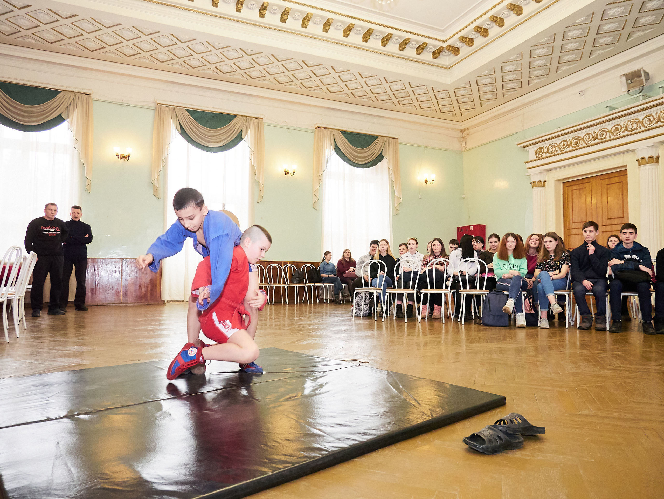 Военно-патриотическая игра «Памяти предков, будьте достойны» 27 февраля 2020 год. Дворец Культуры г. Заволжья
