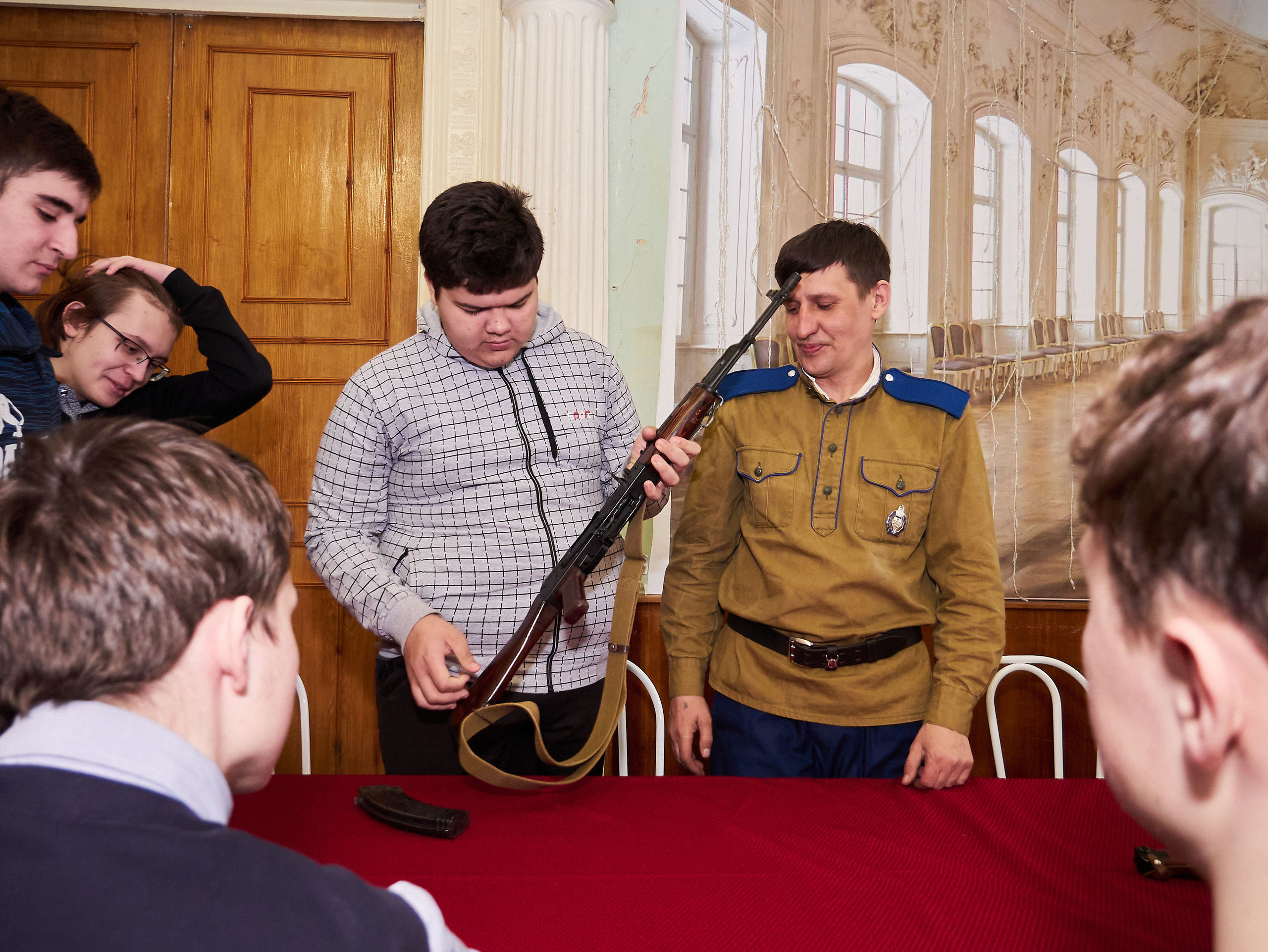 Военно-патриотическая игра «Памяти предков, будьте достойны» 27 февраля 2020 год. Дворец Культуры г. Заволжья