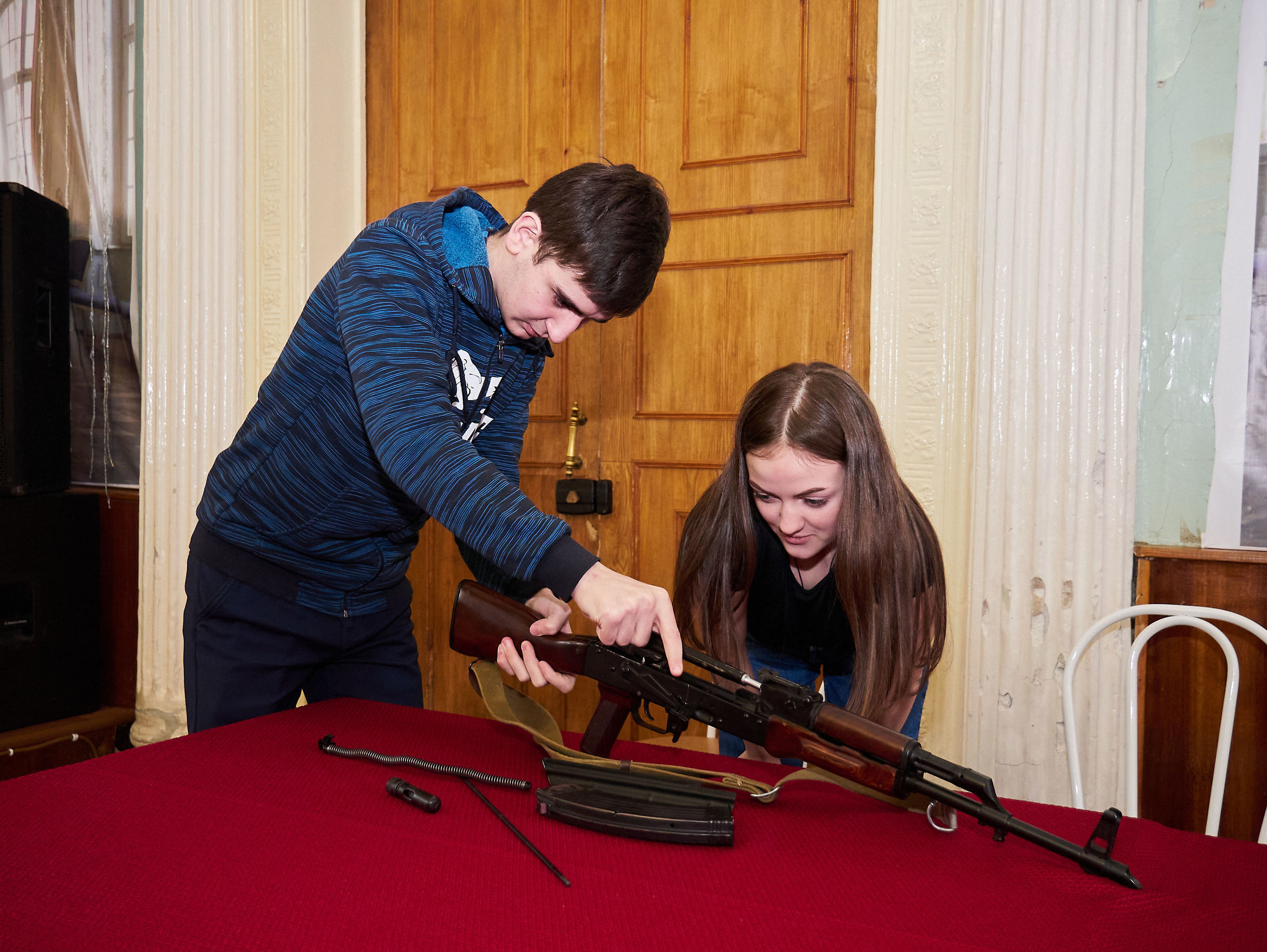 Военно-патриотическая игра «Памяти предков, будьте достойны» 27 февраля 2020 год. Дворец Культуры г. Заволжья