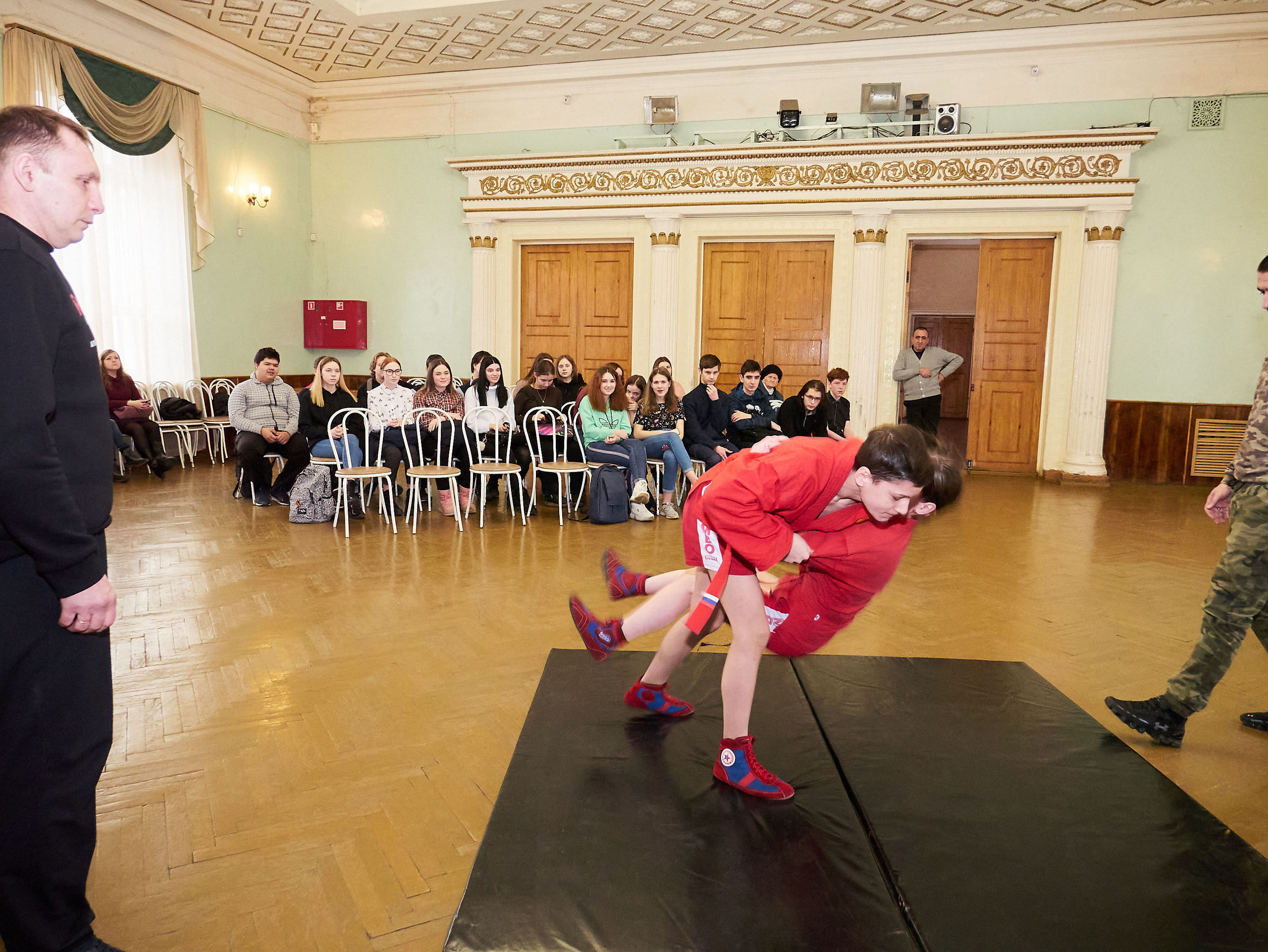 Военно-патриотическая игра «Памяти предков, будьте достойны» 27 февраля 2020 год. Дворец Культуры г. Заволжья