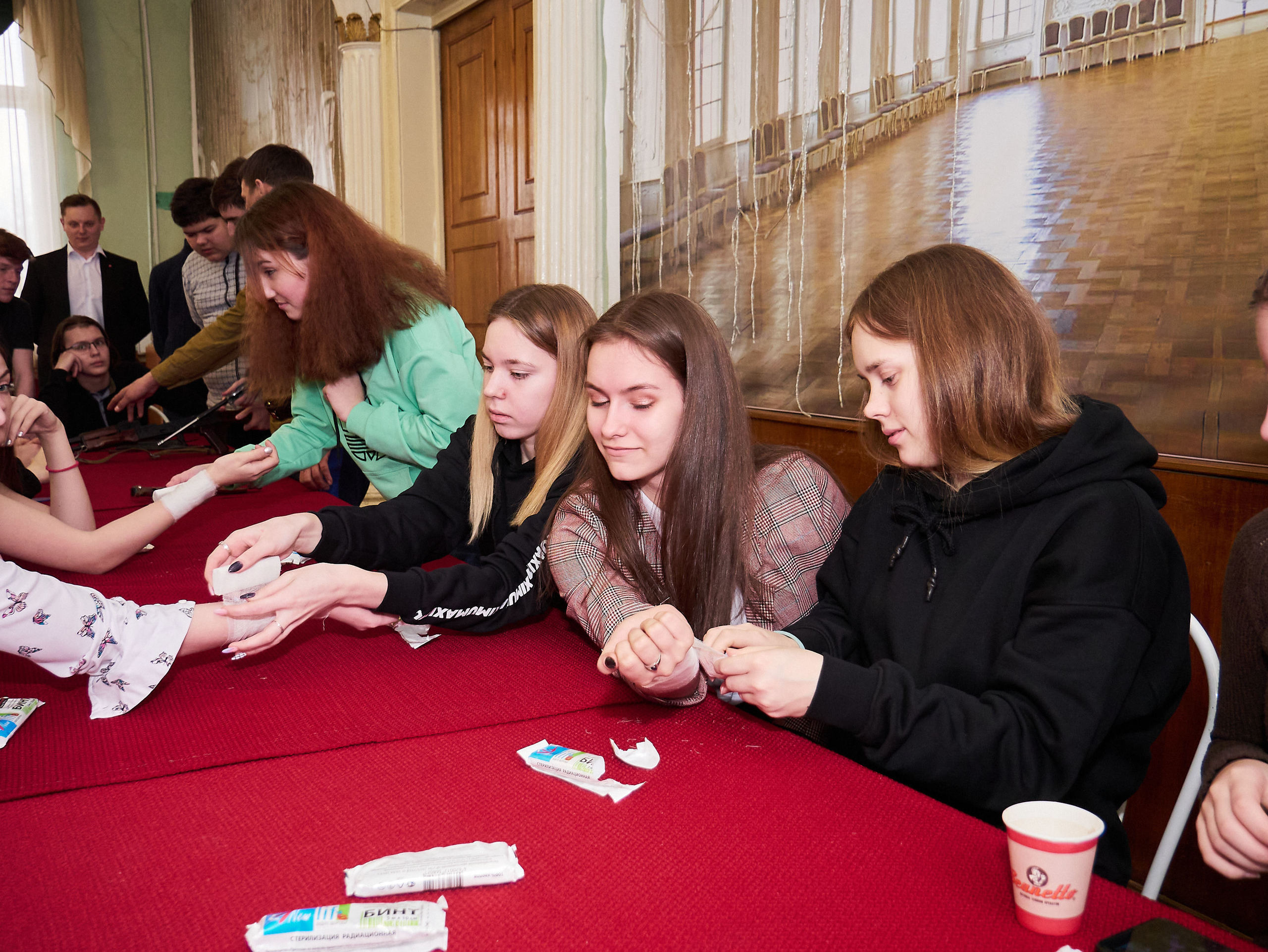 Военно-патриотическая игра «Памяти предков, будьте достойны» 27 февраля 2020 год. Дворец Культуры г. Заволжья