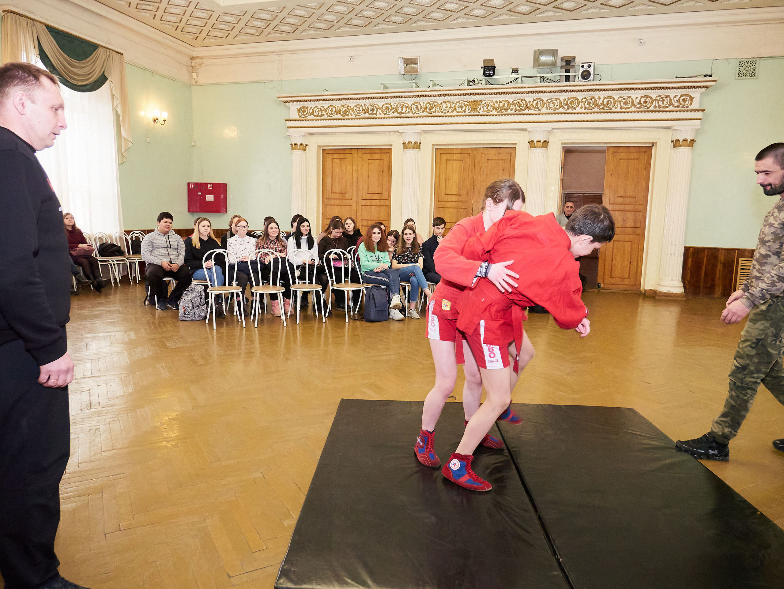 Военно-патриотическая игра «Памяти предков, будьте достойны» 27 февраля 2020 год. Дворец Культуры г. Заволжья