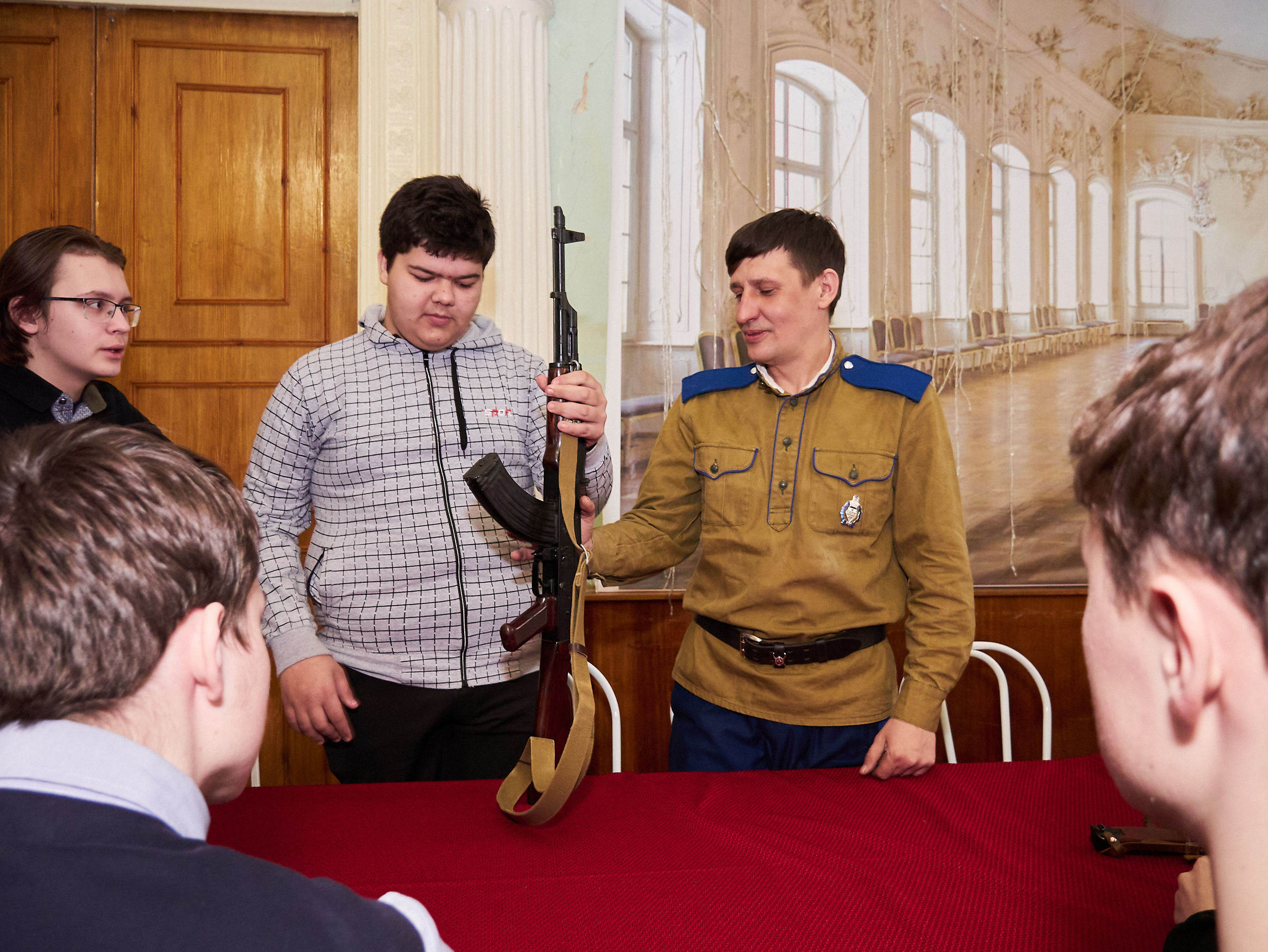 Военно-патриотическая игра «Памяти предков, будьте достойны» 27 февраля 2020 год. Дворец Культуры г. Заволжья