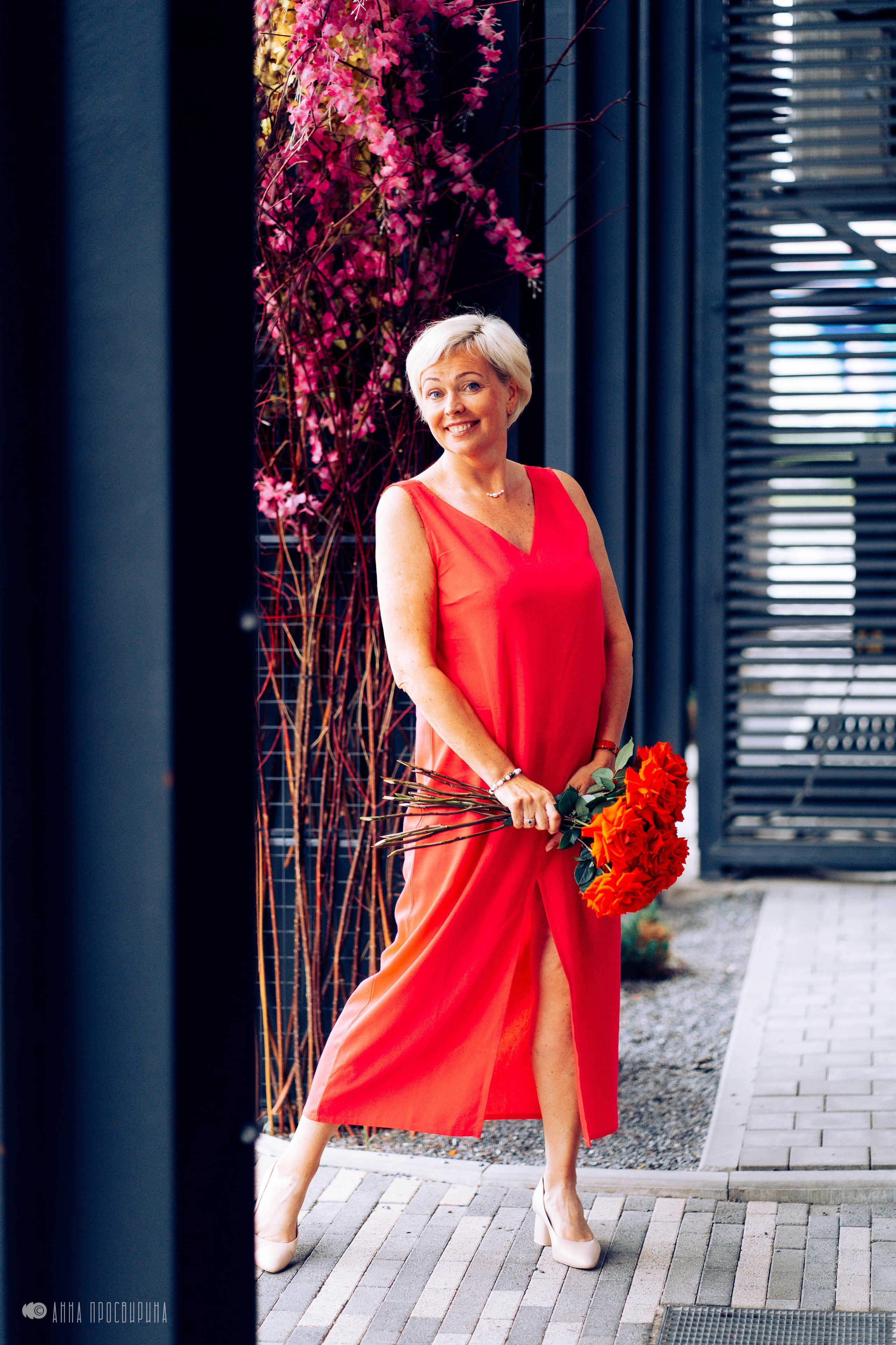 Дождливый фотодень с цветами, Охта. Ваш фотограф в Санкт-Петербурге Анна Просвирина