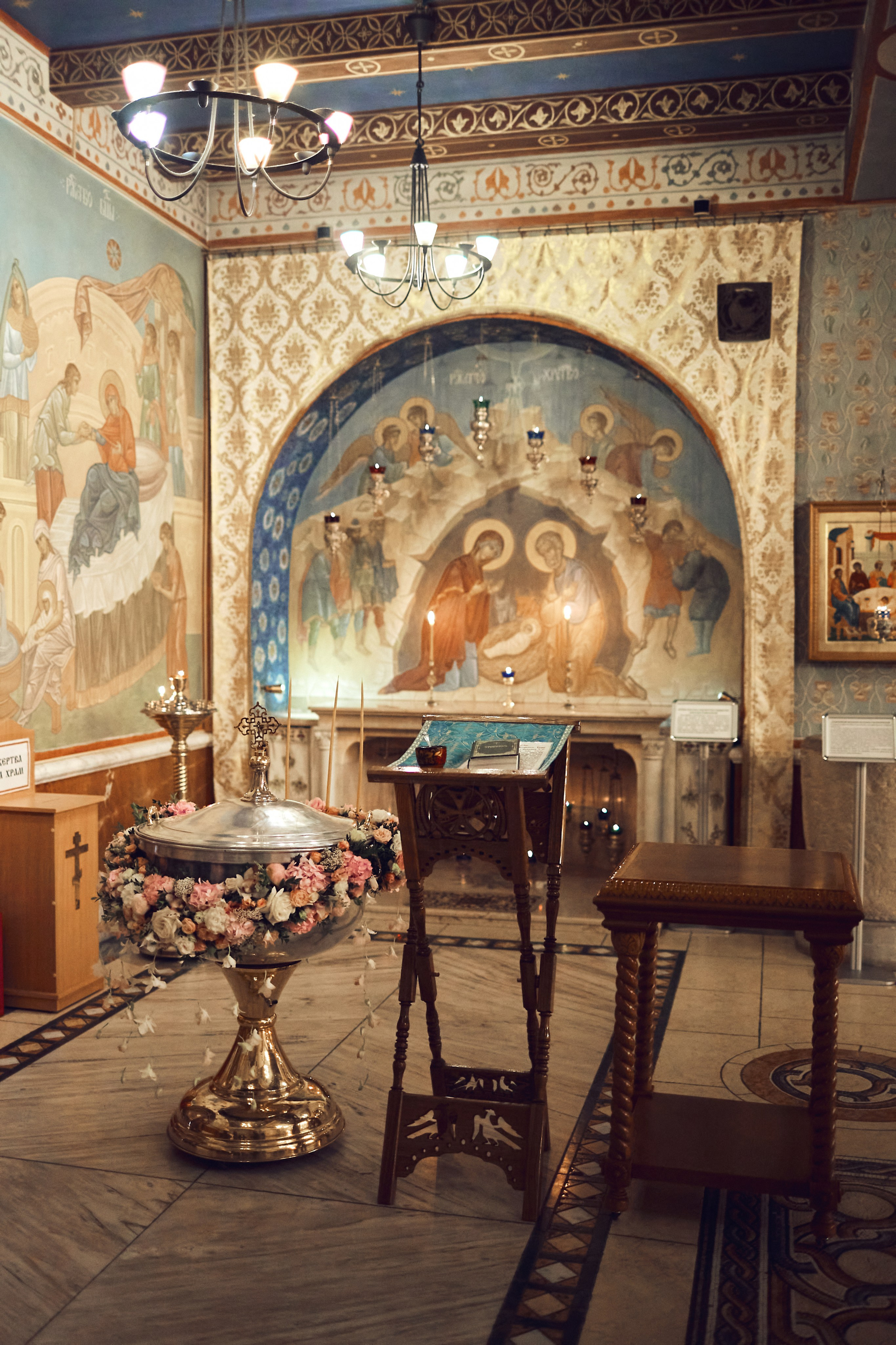 Таинство Крещения. Фотограф Москва|Ясенево Яна Новокрещенных