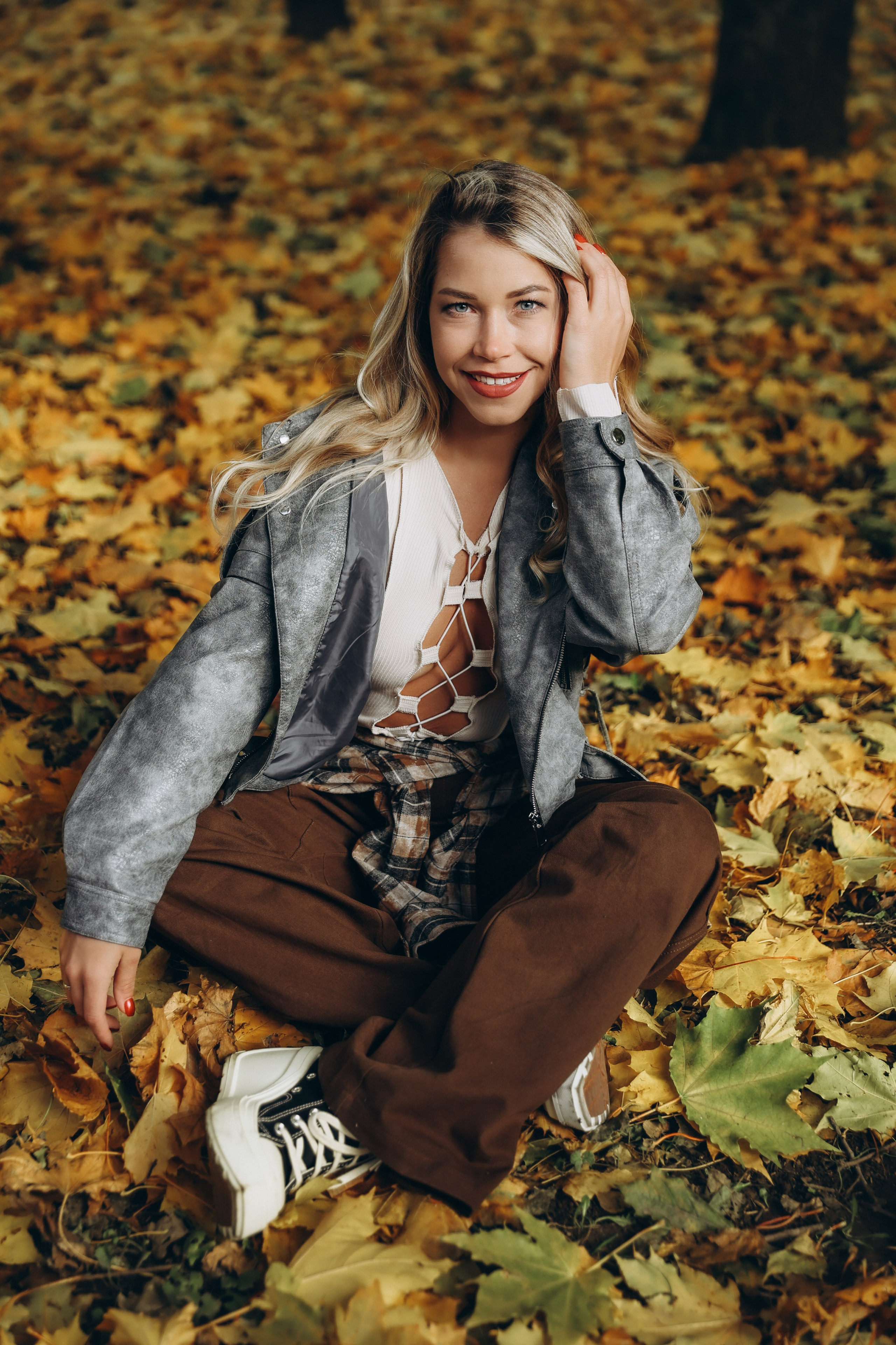 Осень в парке. Свадебный и семейный фотограф Москва и Московская область