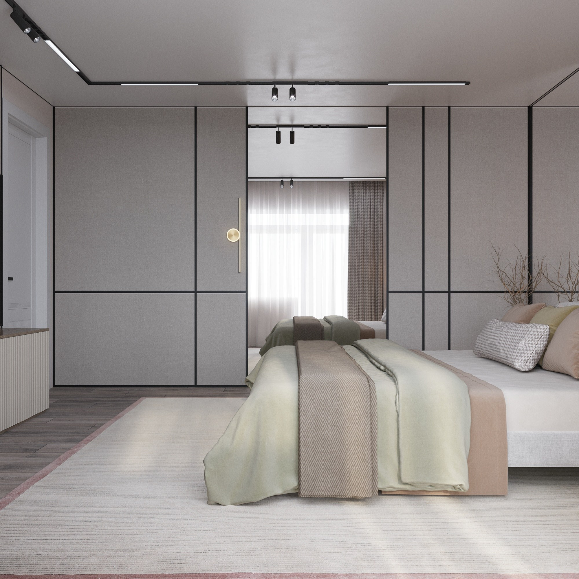 Санкт -Петербург трехкомнатная квартира. Kich.design