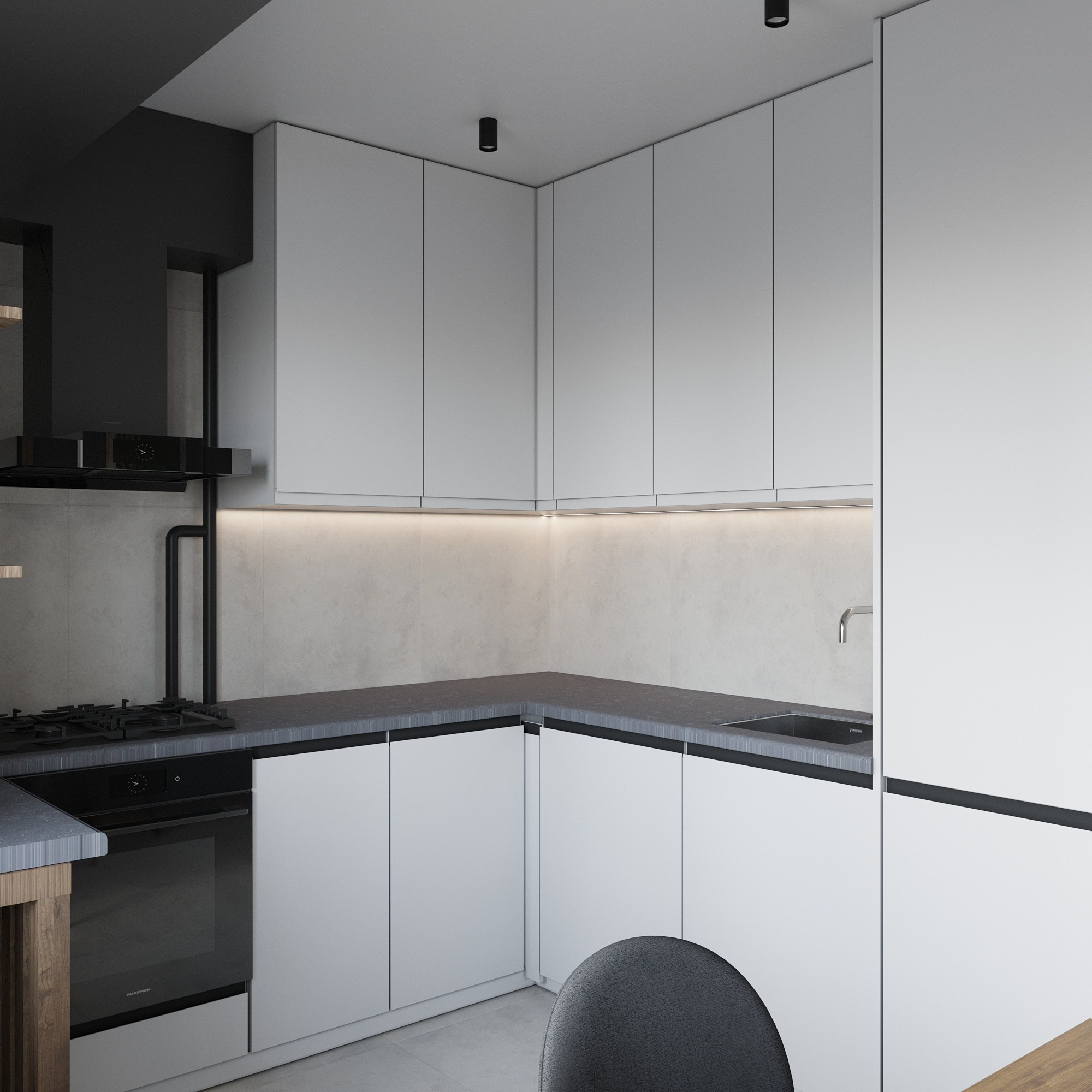 Москва квартира 70кв. Kich.design