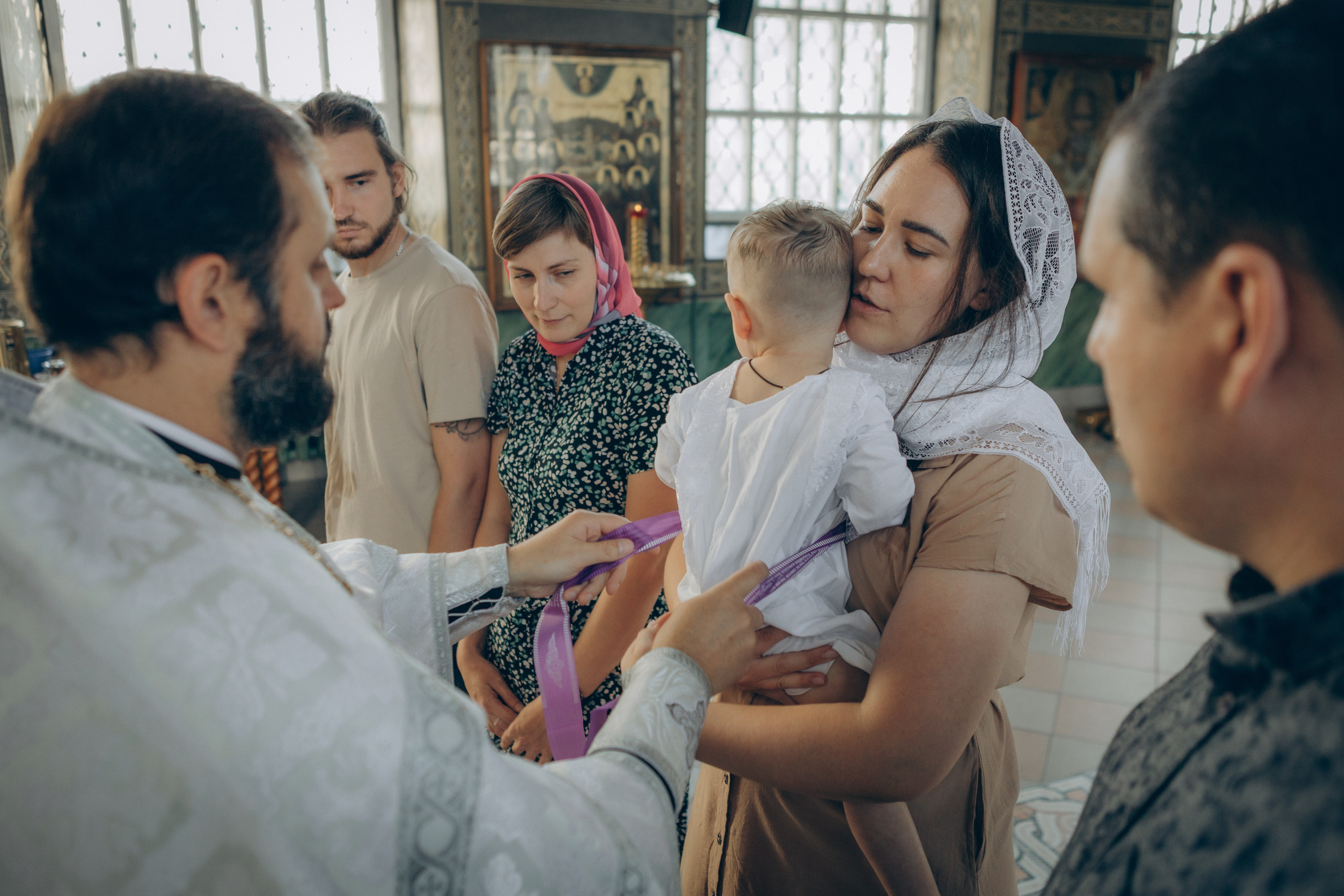 Крещение Николая и Даниила. Семейный фотограф и фотограф на роды в Ростове-на-Дону Мухина Виктория