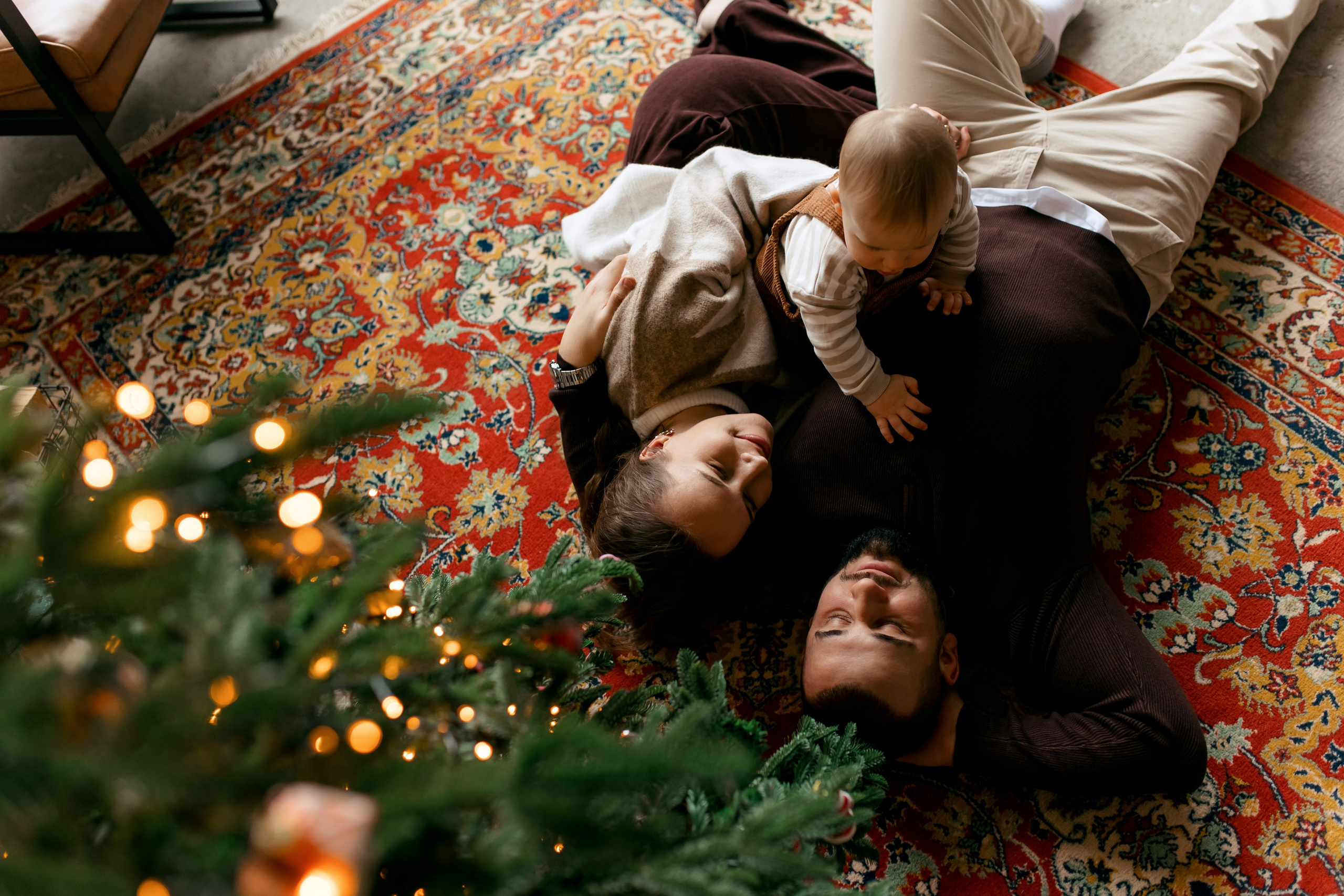 Новый год в уютной студии. Свадебный и портретный фотограф — Мария Костина