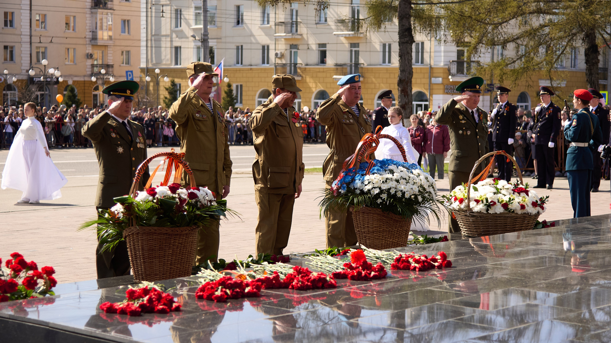 Празднование Дня победы 2024 в г. Ленинск-Кузнецкий. [fXph] Фотограф Масликов Илья. Съёмка мероприятий в Ленинске-Кузнецком