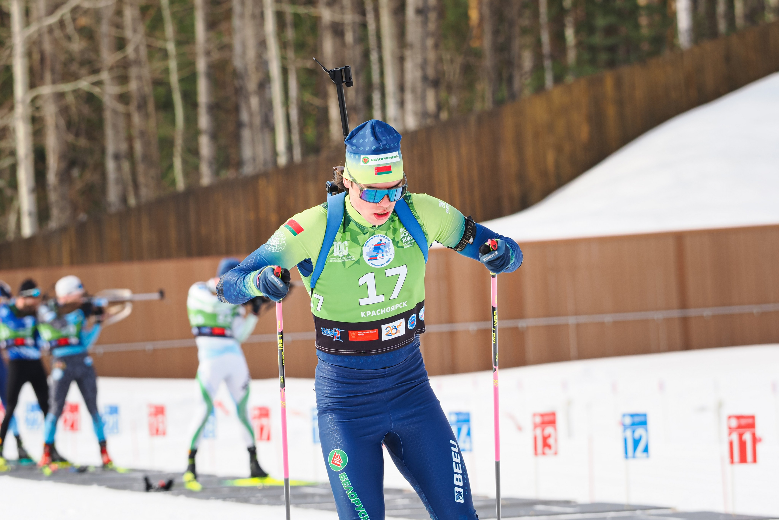 Биатлон / Первенство России. Репортажный фотограф Алексей Козьмин