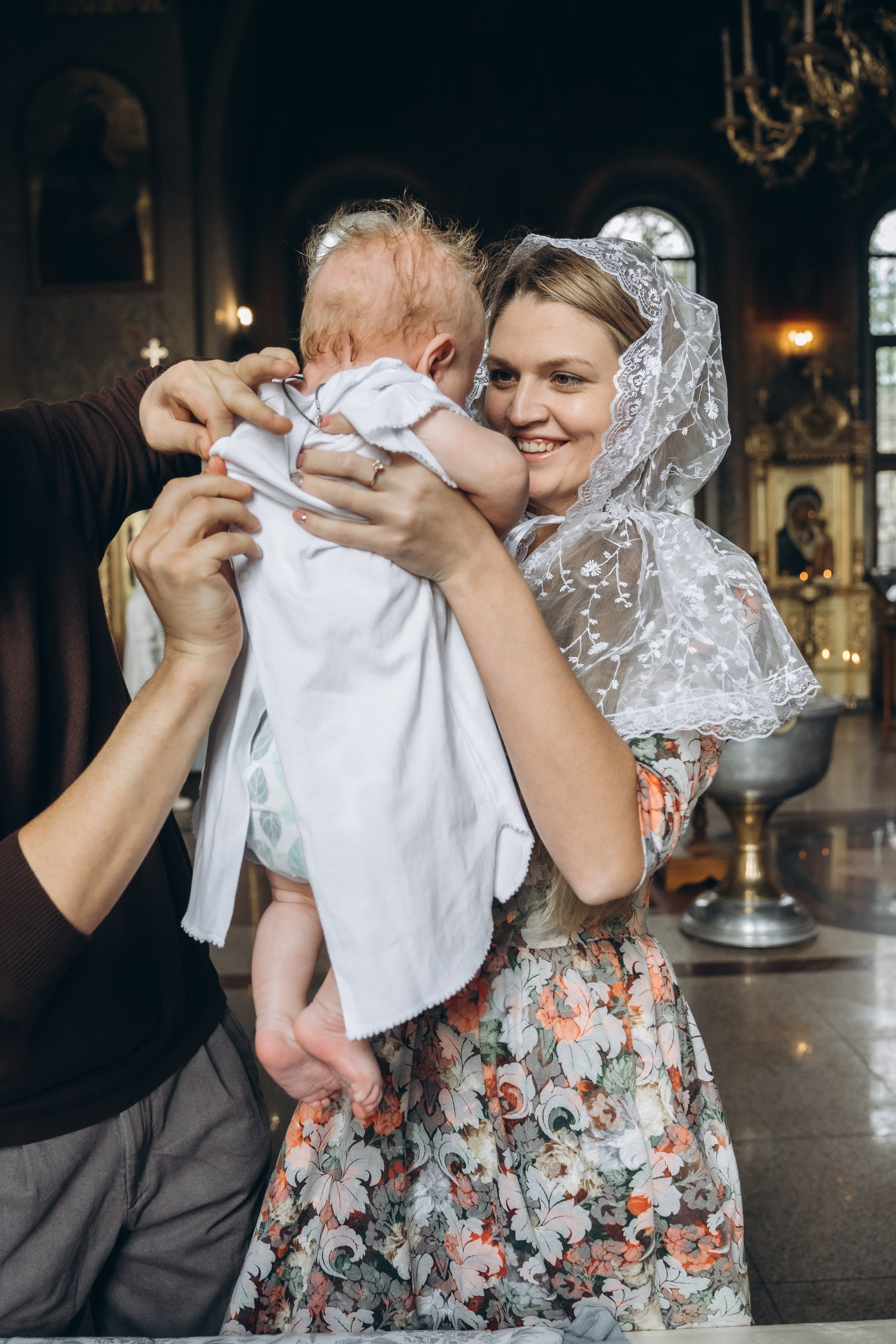 Крещение Филиппа. Фотограф Ольга Рубцова в Москве и Московской области