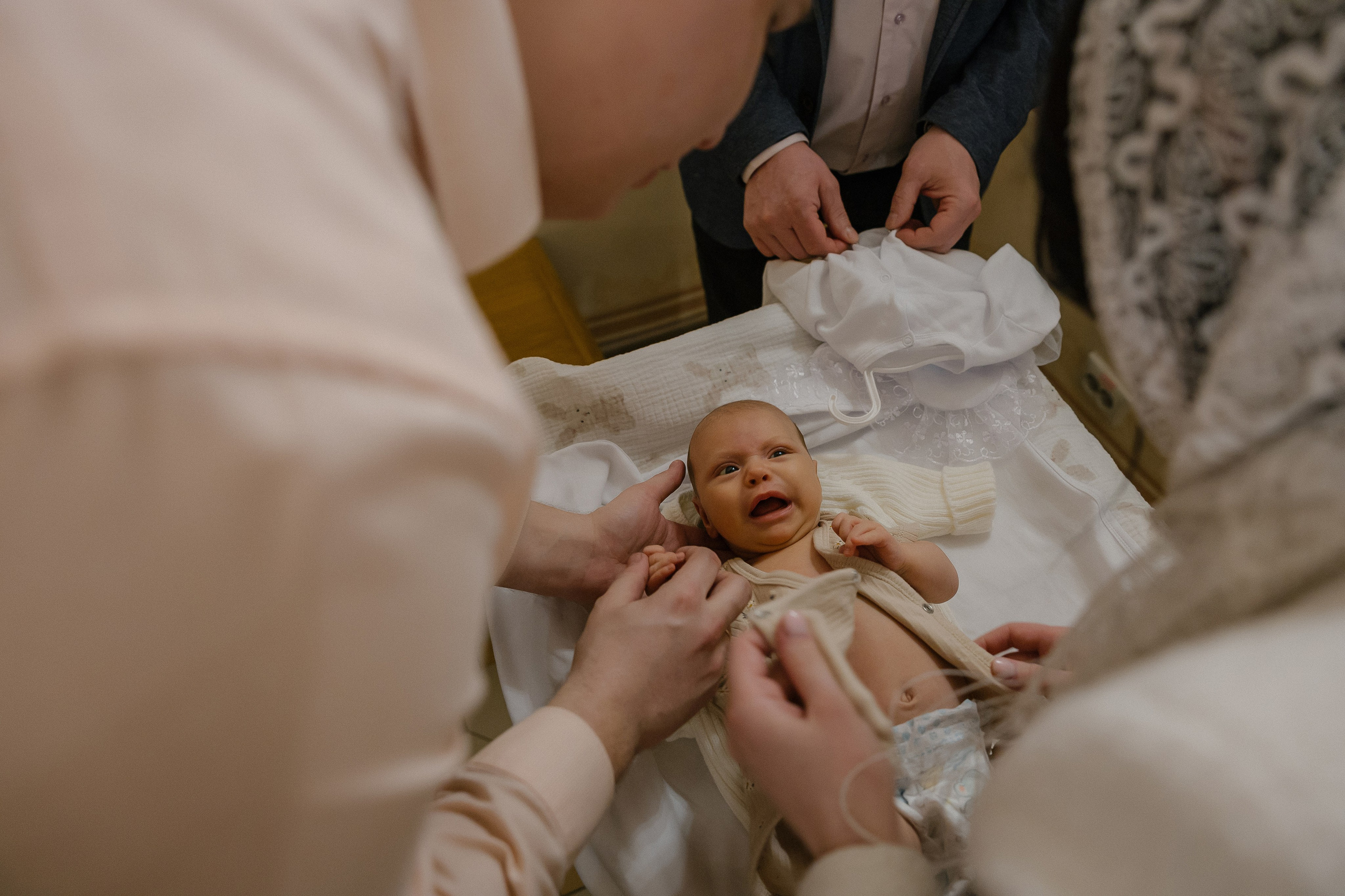 Крестины Анны. Фотограф Олеся Жомер