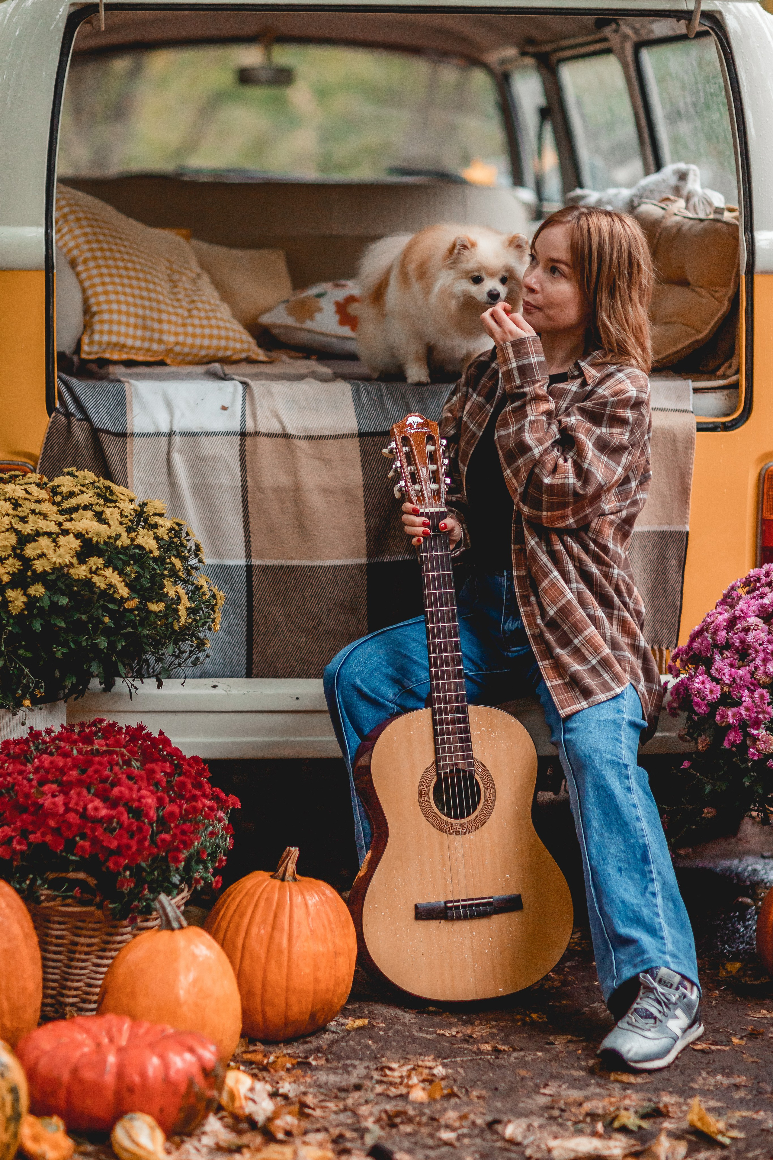 Ксения и Юки. Семейный фотограф анималист Мария Крючкова