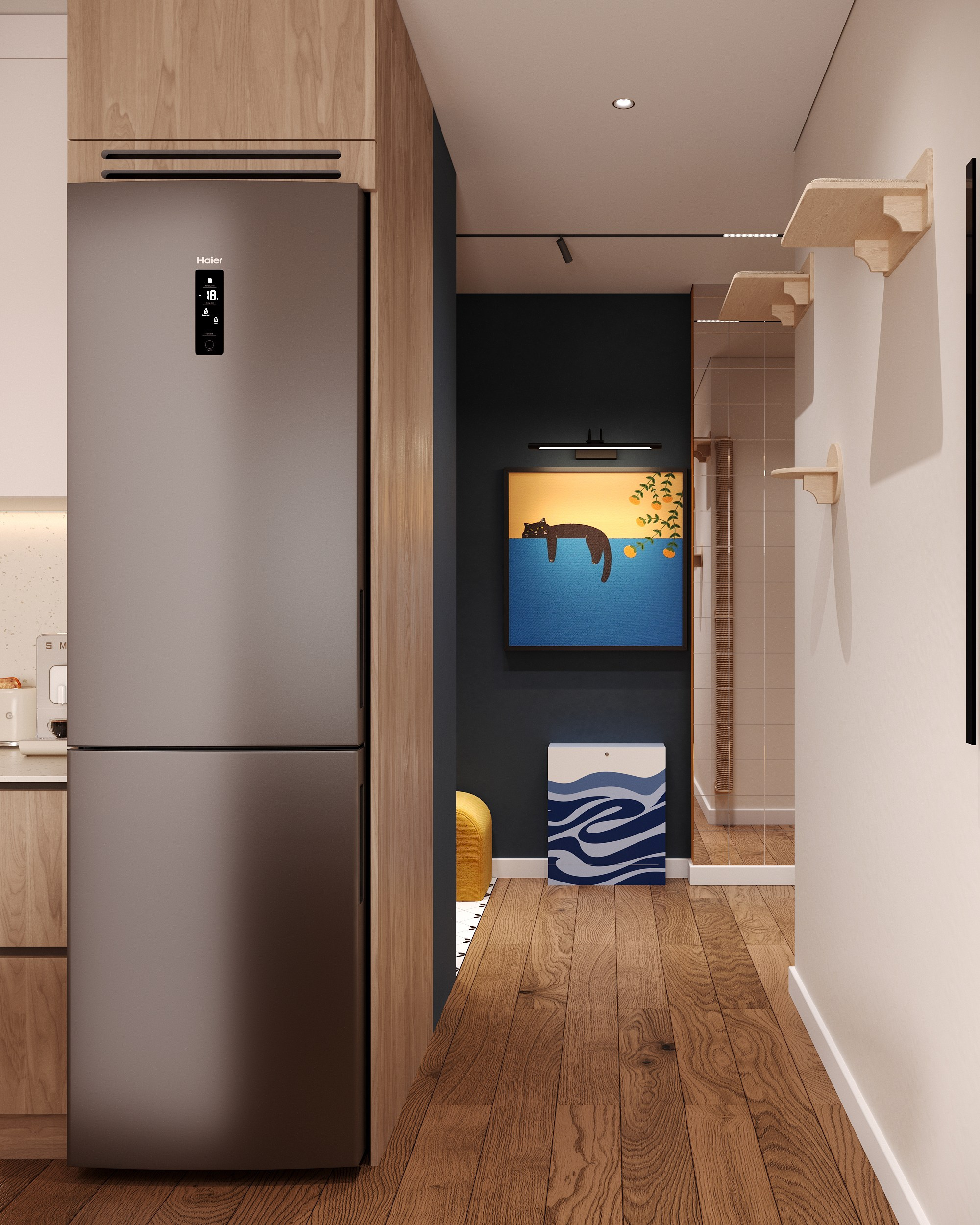 Дизайн двухкомнатной квартиры в ЖК Мой Ритм Казань. Архитектор-дизайнер в Казани