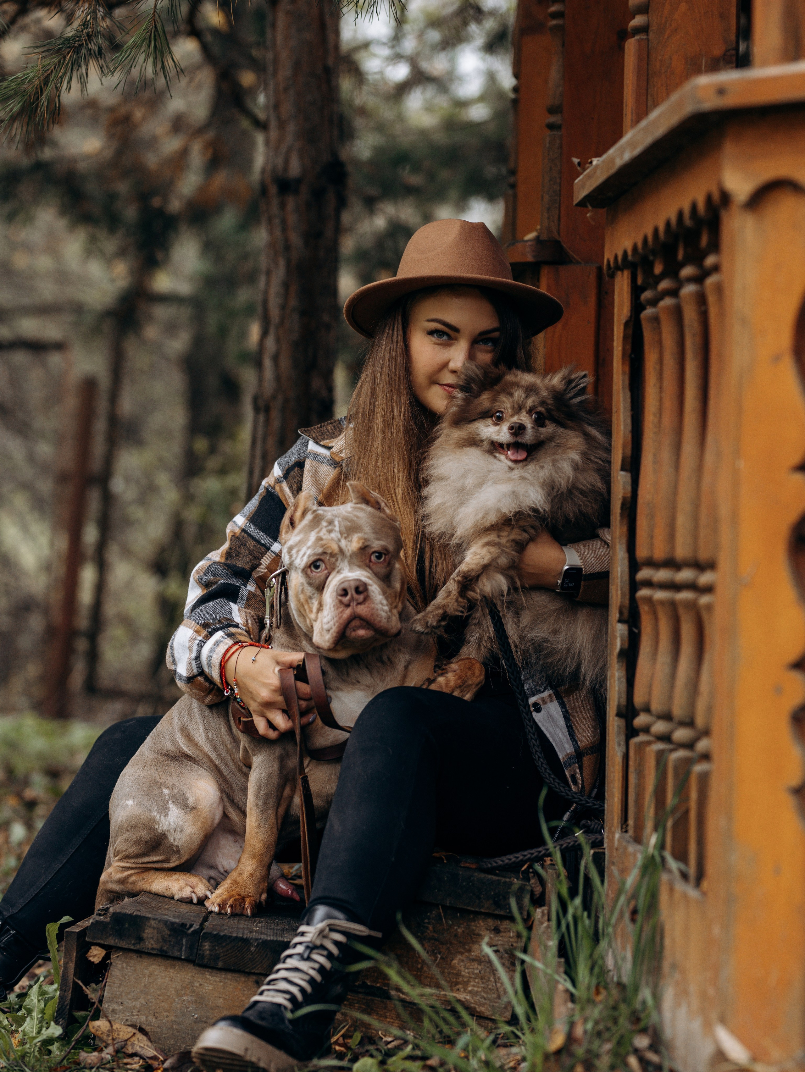Скай, Марти и Катя. Фотограф-анималист в Москве Кириллова Татьяна
